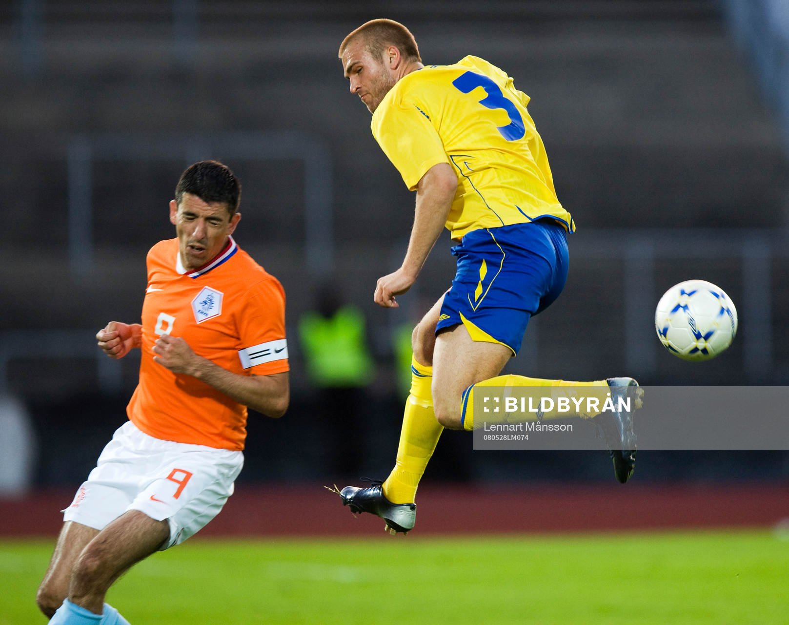 Jesper Westerberg mot Roy Makaay, veteranen