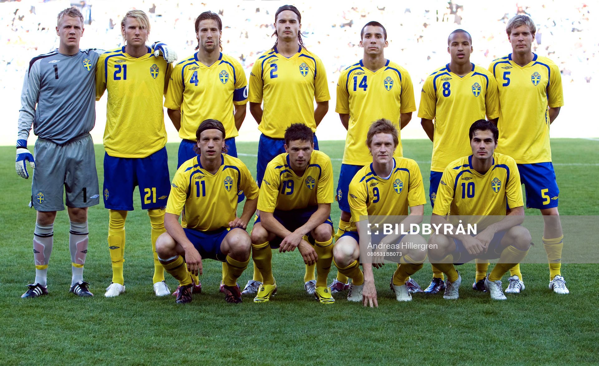 Lagbild, startelva. Johan Dahlin, Ola Toivonen, Mattias