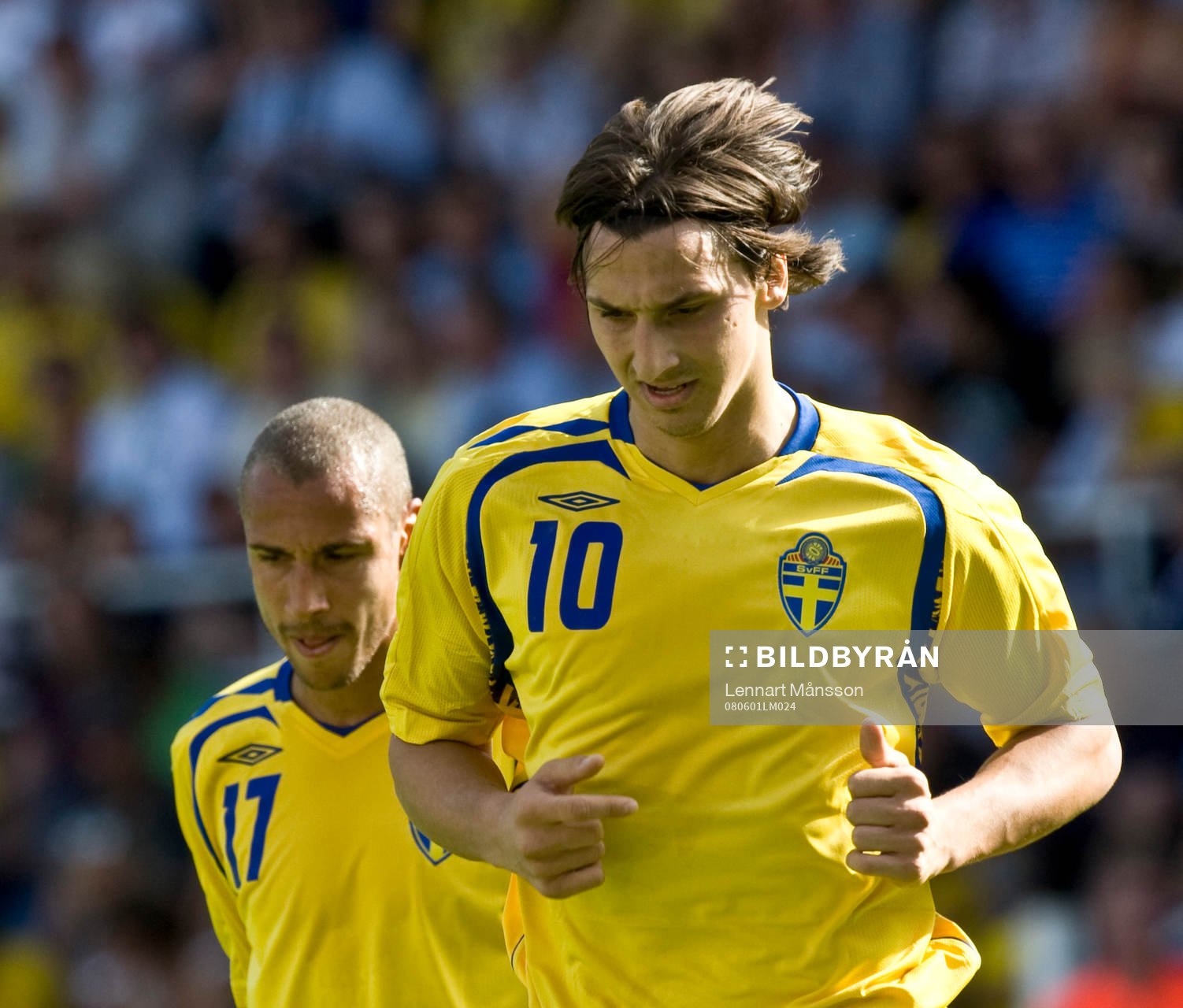 Henrik Larsson och Zlatan Ibrahimovic