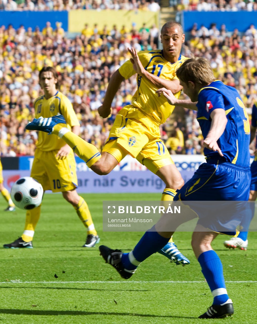  Henrik Larsson och Zlatan Ibrahimovic.