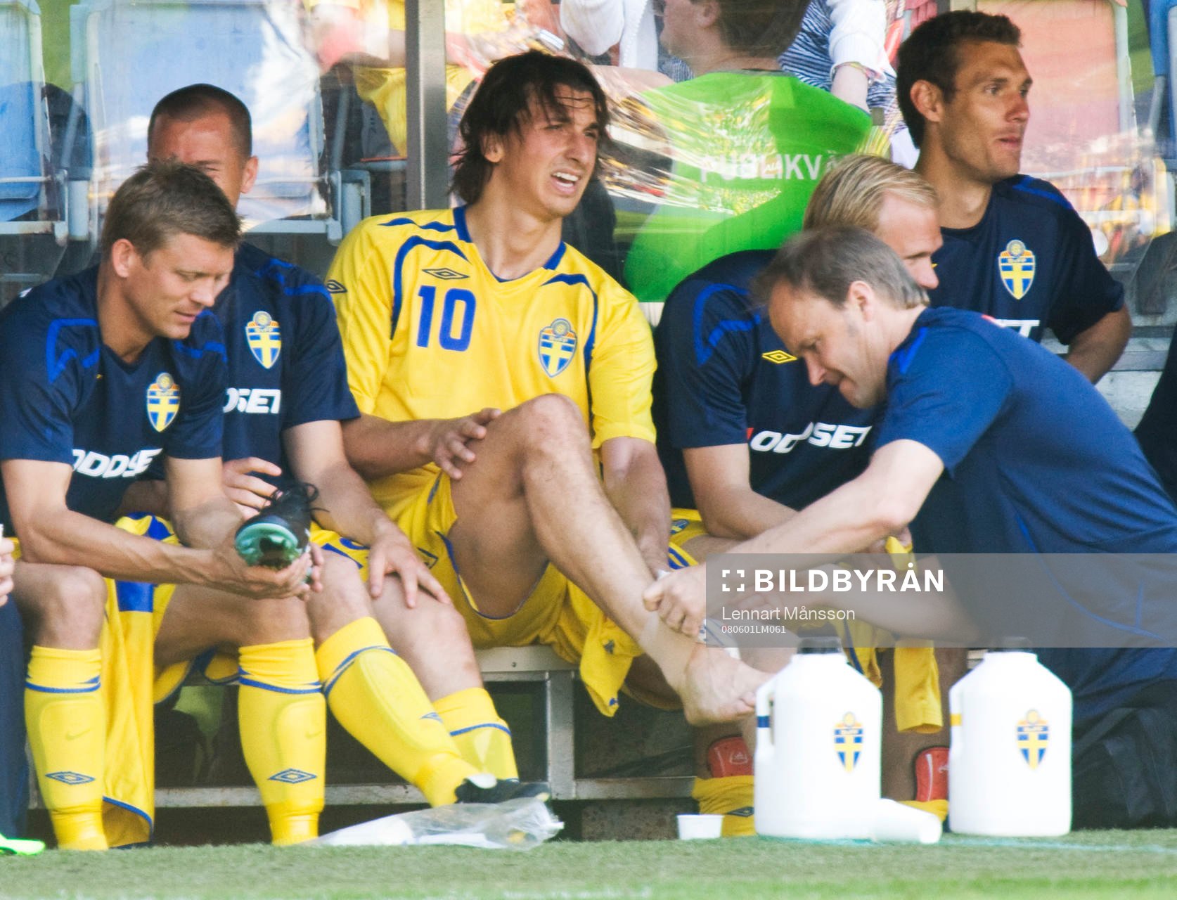  Zlatan Ibrahimovic skadad.