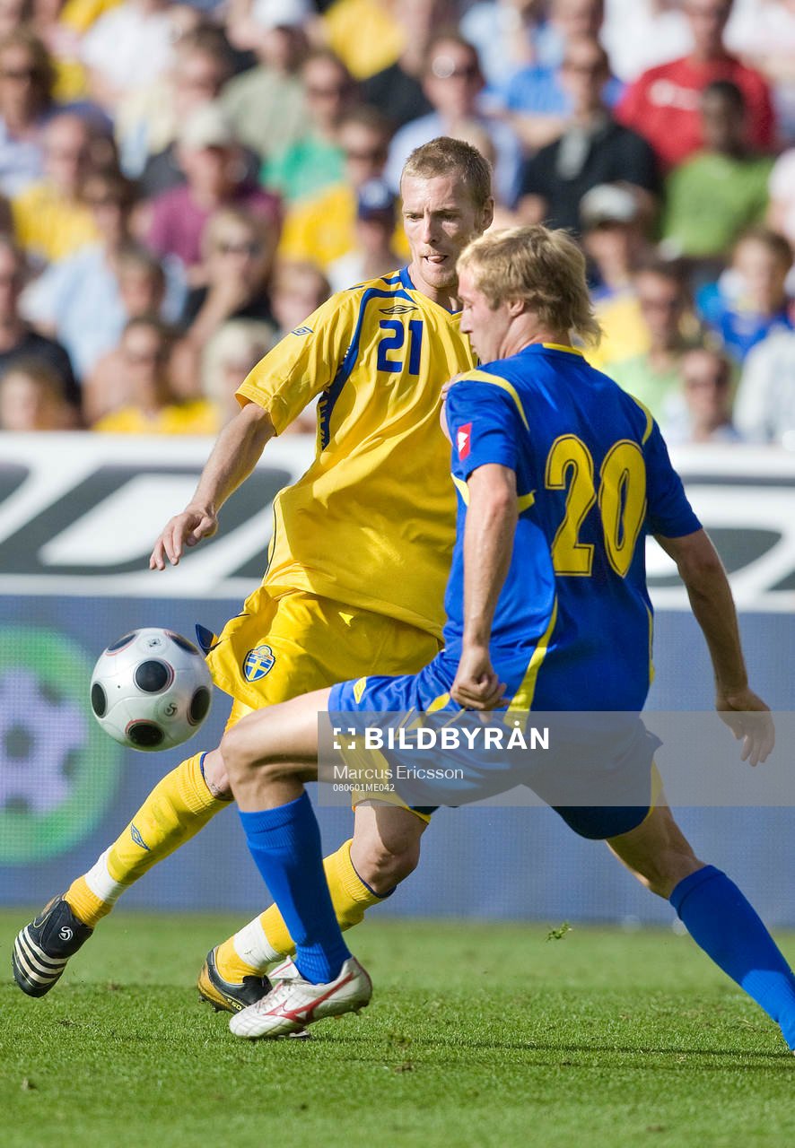 Christian Wilhelmsson, Sverige, och Vitalij Mandzjuk,
