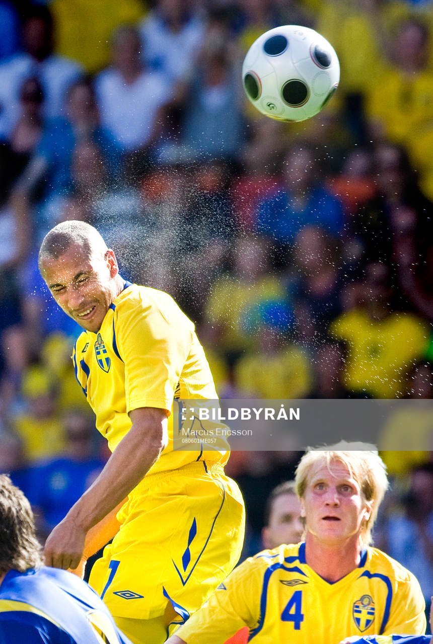 Henrik Larsson, Sverige, och Petter Hansson, Sverige
