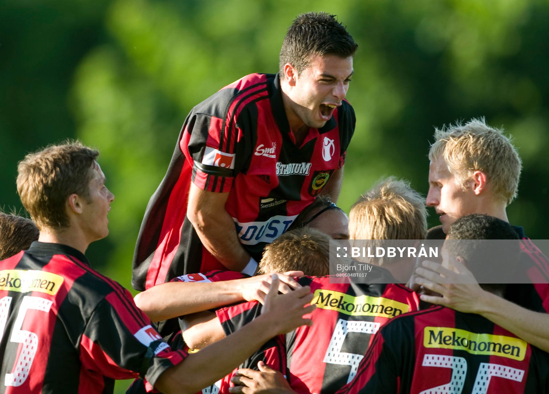 Christer Youssef, Brommapojkarna gjorde 2 mål. Jubel