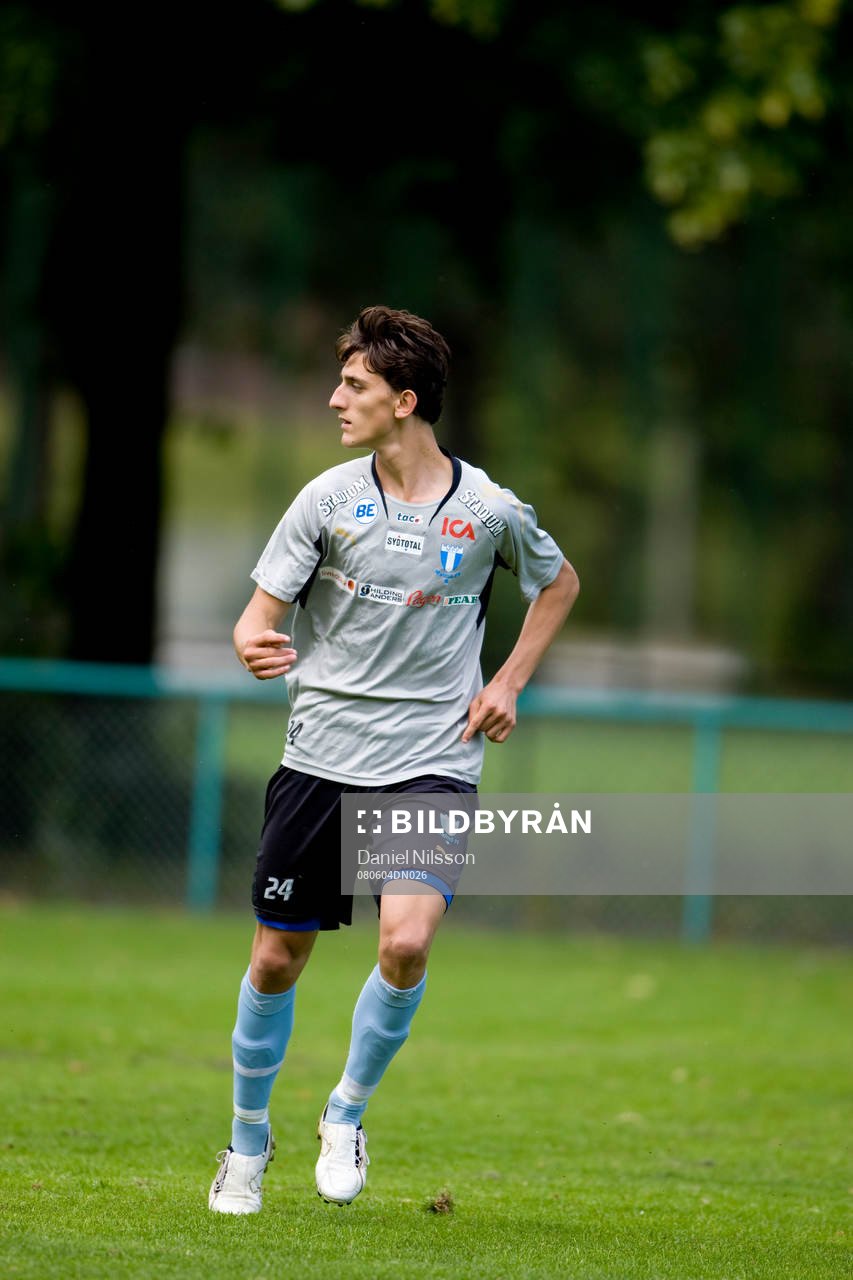 Fotboll, Aghon Mehmeti, Malmö FF på träning
