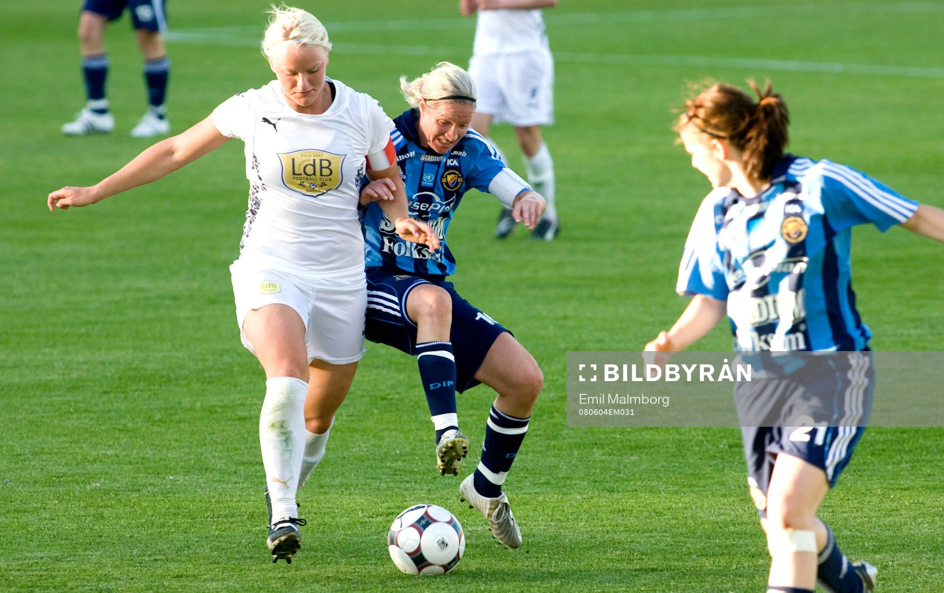 Nilla Fischer, LDB och Victoria Svensson, Dif