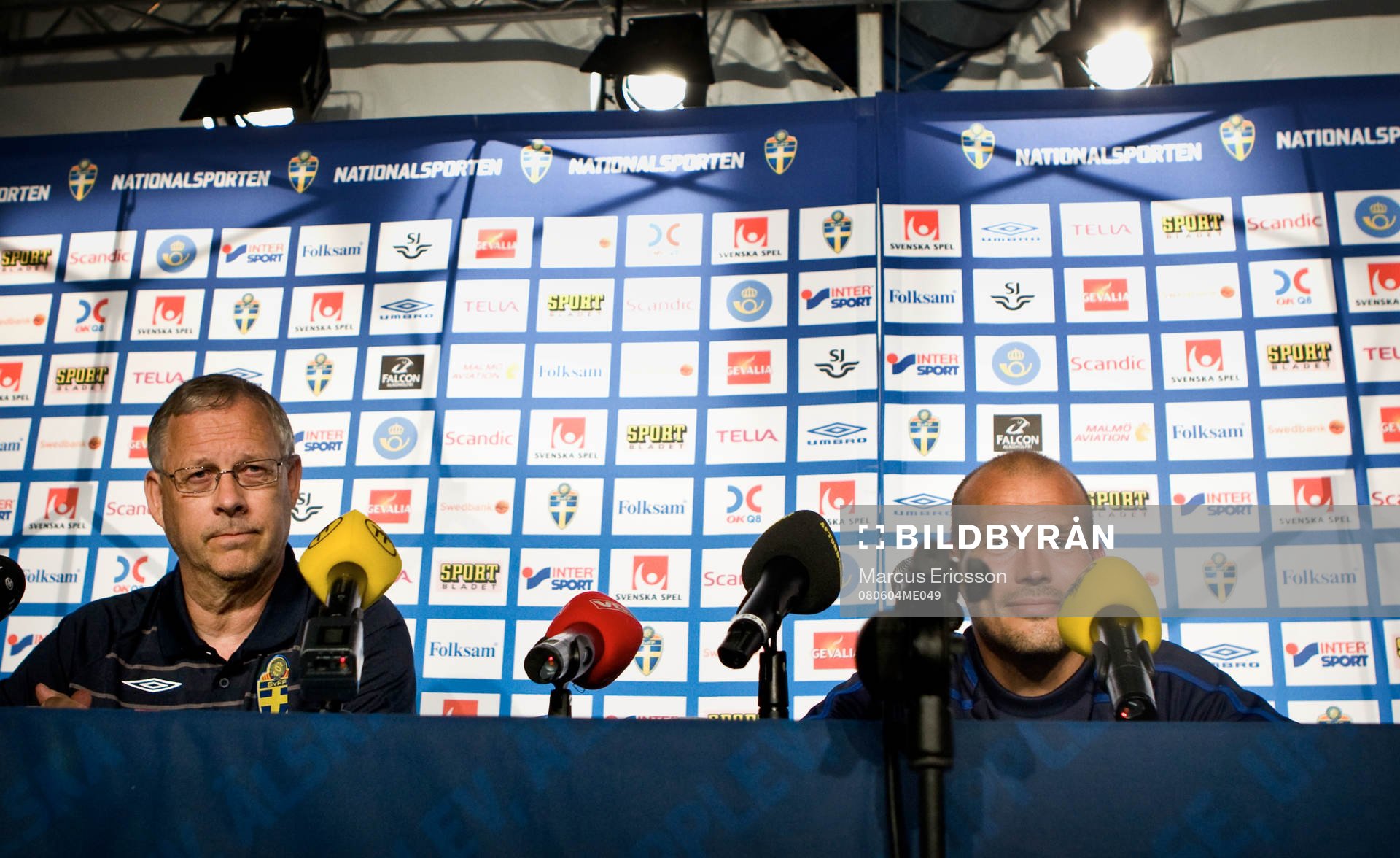Lars Lagerbäck, Förbundskapten och Fredrik Ljungberg,