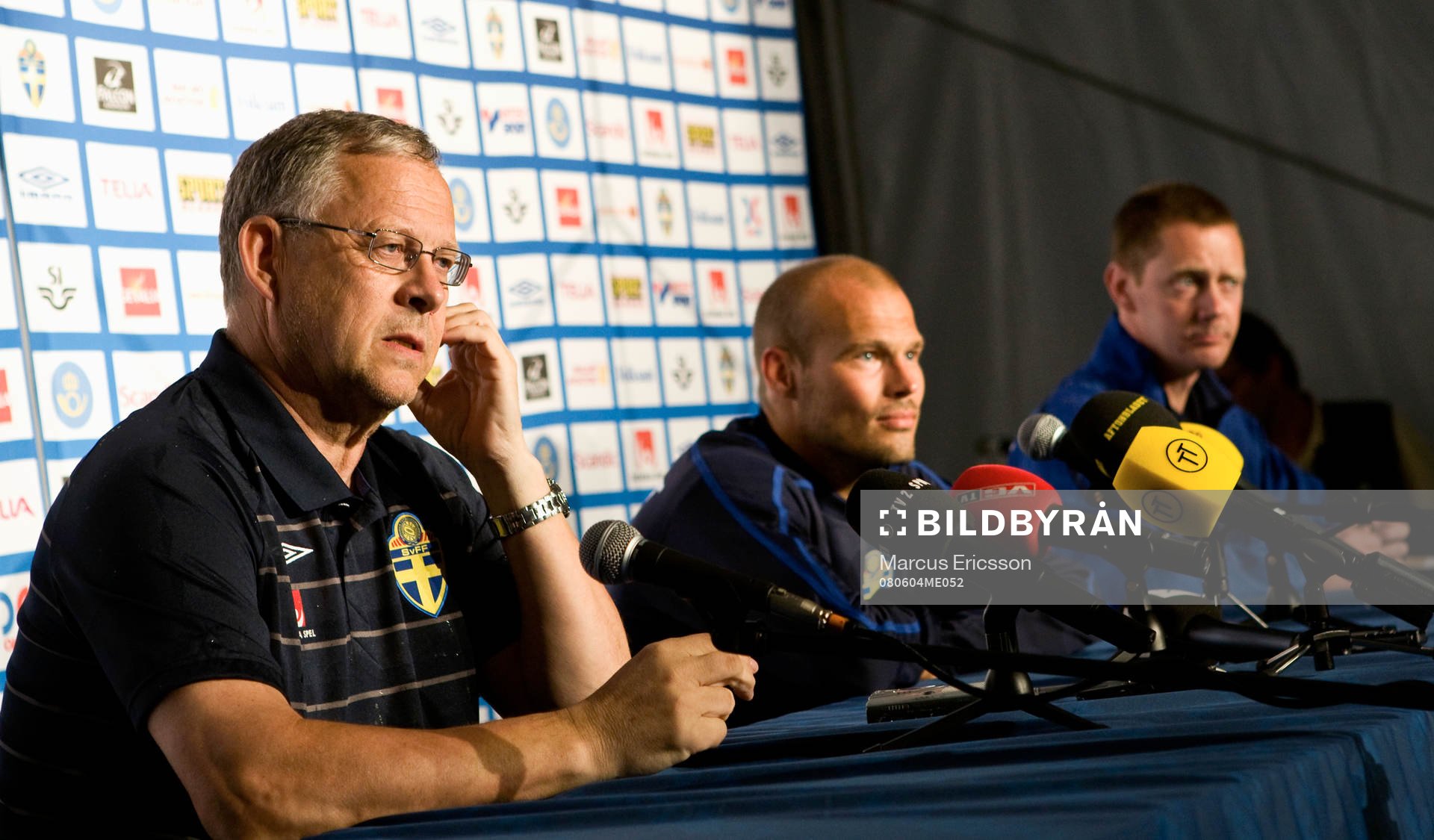 Lars Lagerbäck, Förbundskapten och Fredrik Ljungberg,