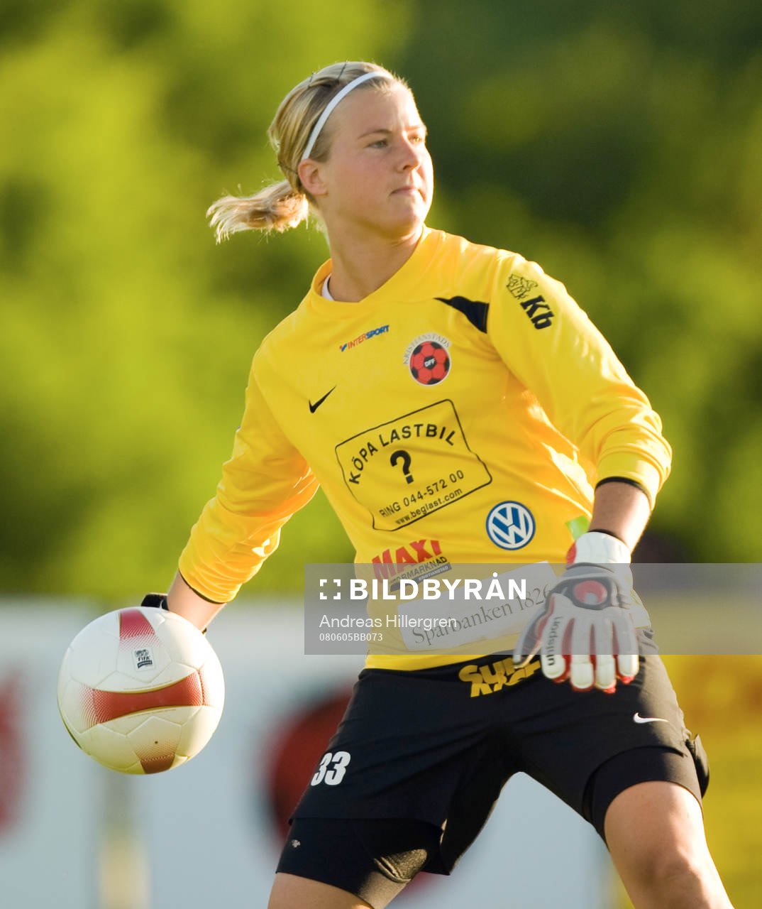 Maria Edman, målvakt