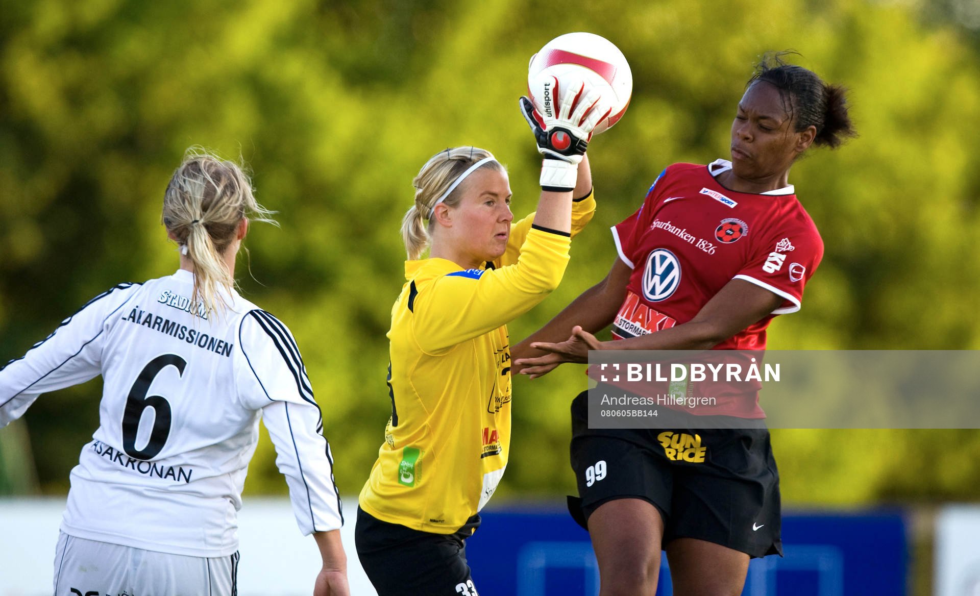 Maria Edman, målvakt, Efiome Dieke