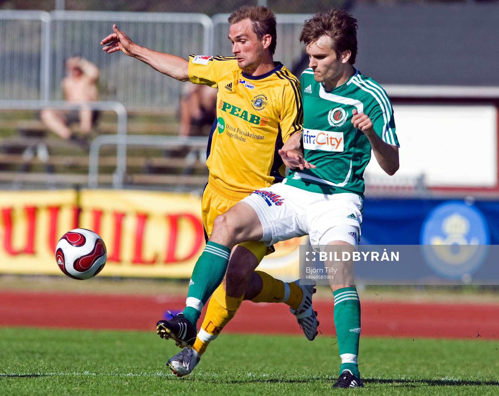 Patrik Larsson, Ängelholm  och Peter Motas, Väsby