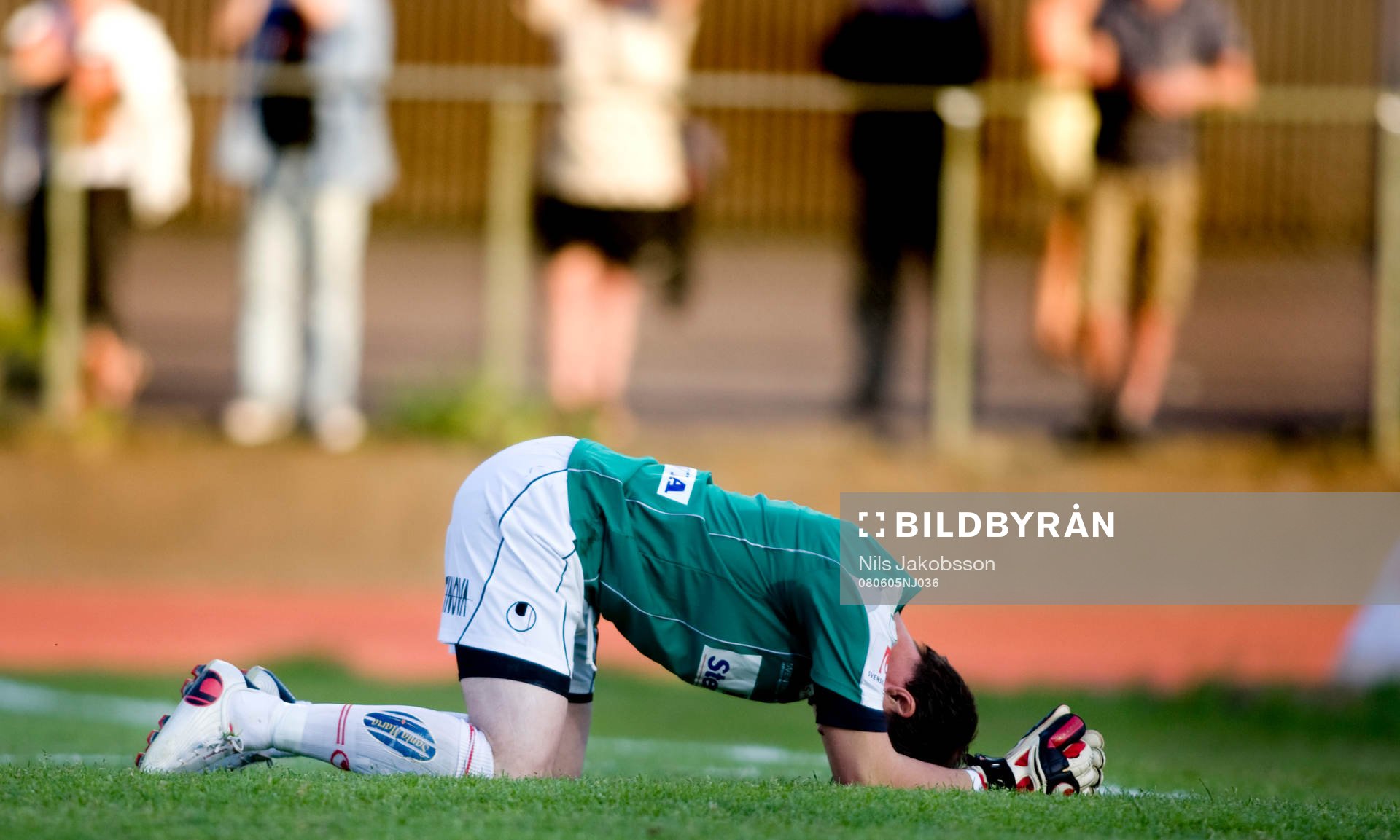 Dick Last, målvakt, Örgryte, depp