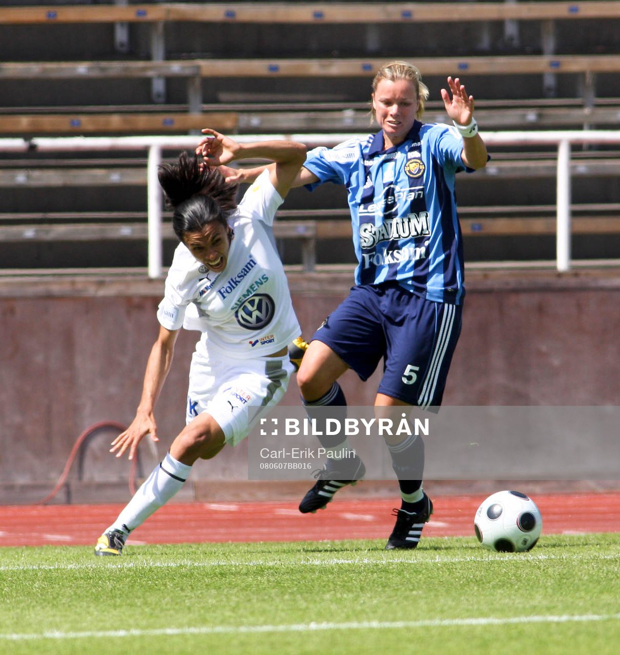 Marta, Umeå och Sara Thunebro, Djurgården