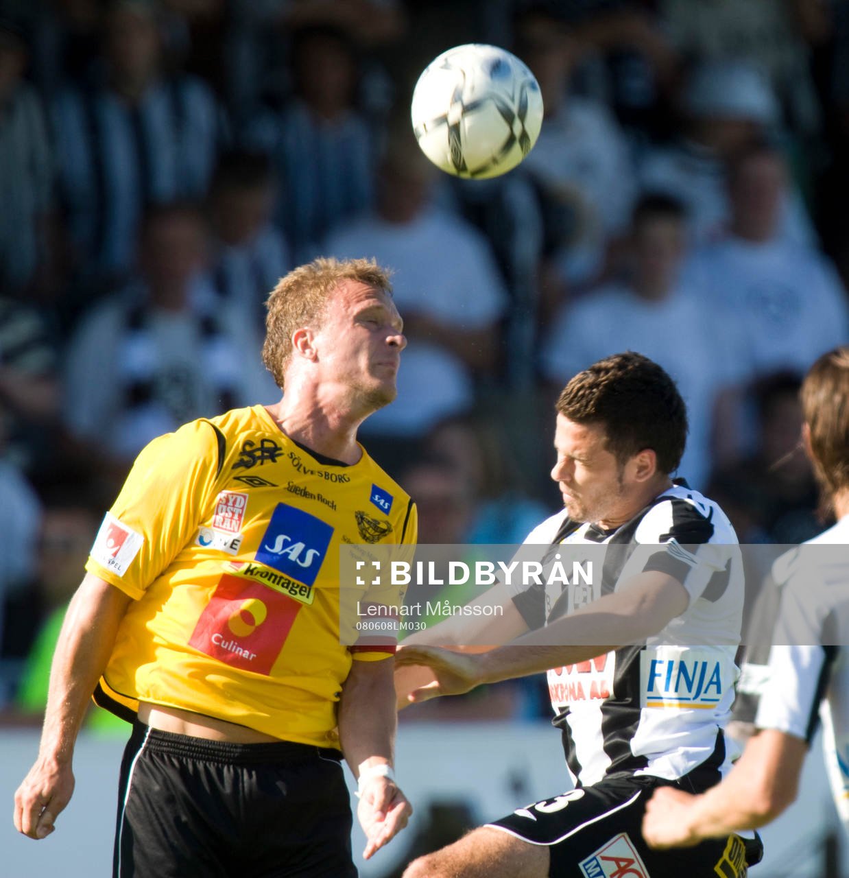   Marcus Ekenberg nickduell med Amar Muharemovic.