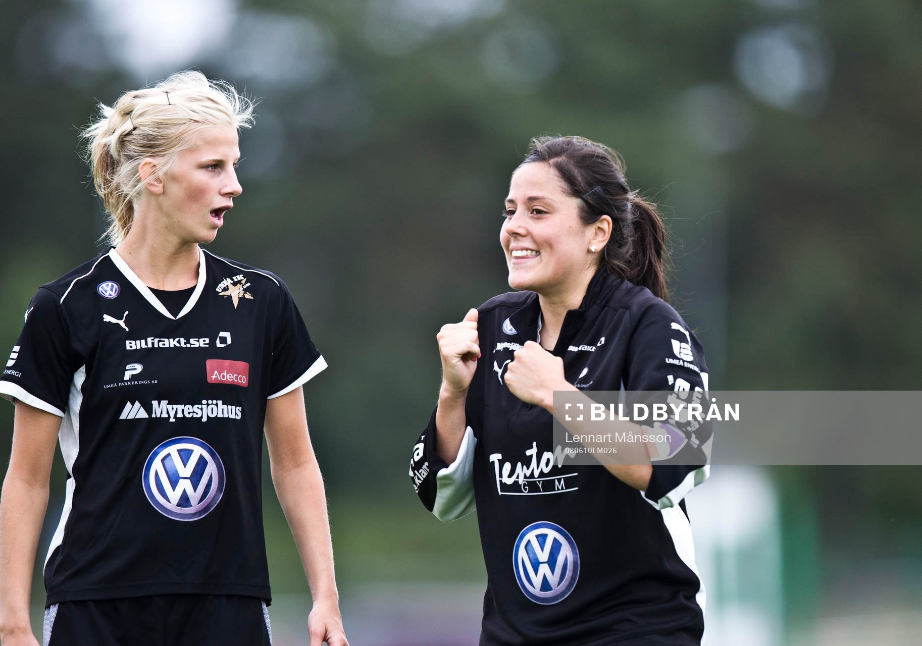 Sofia Jakobsson och Madelaine Edlund