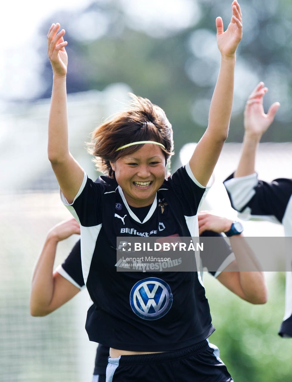  Uppvärmning, Mami Yamaguchi.