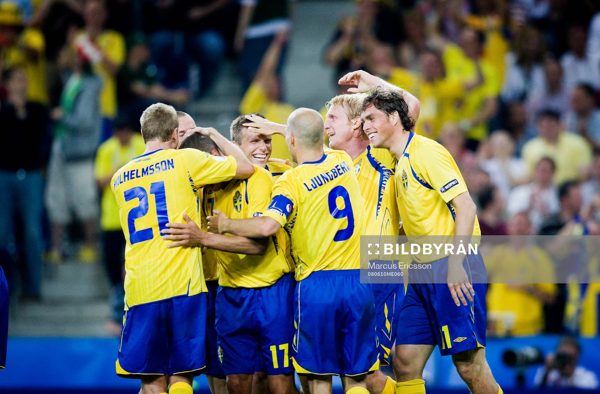 Jubel i Sverige
