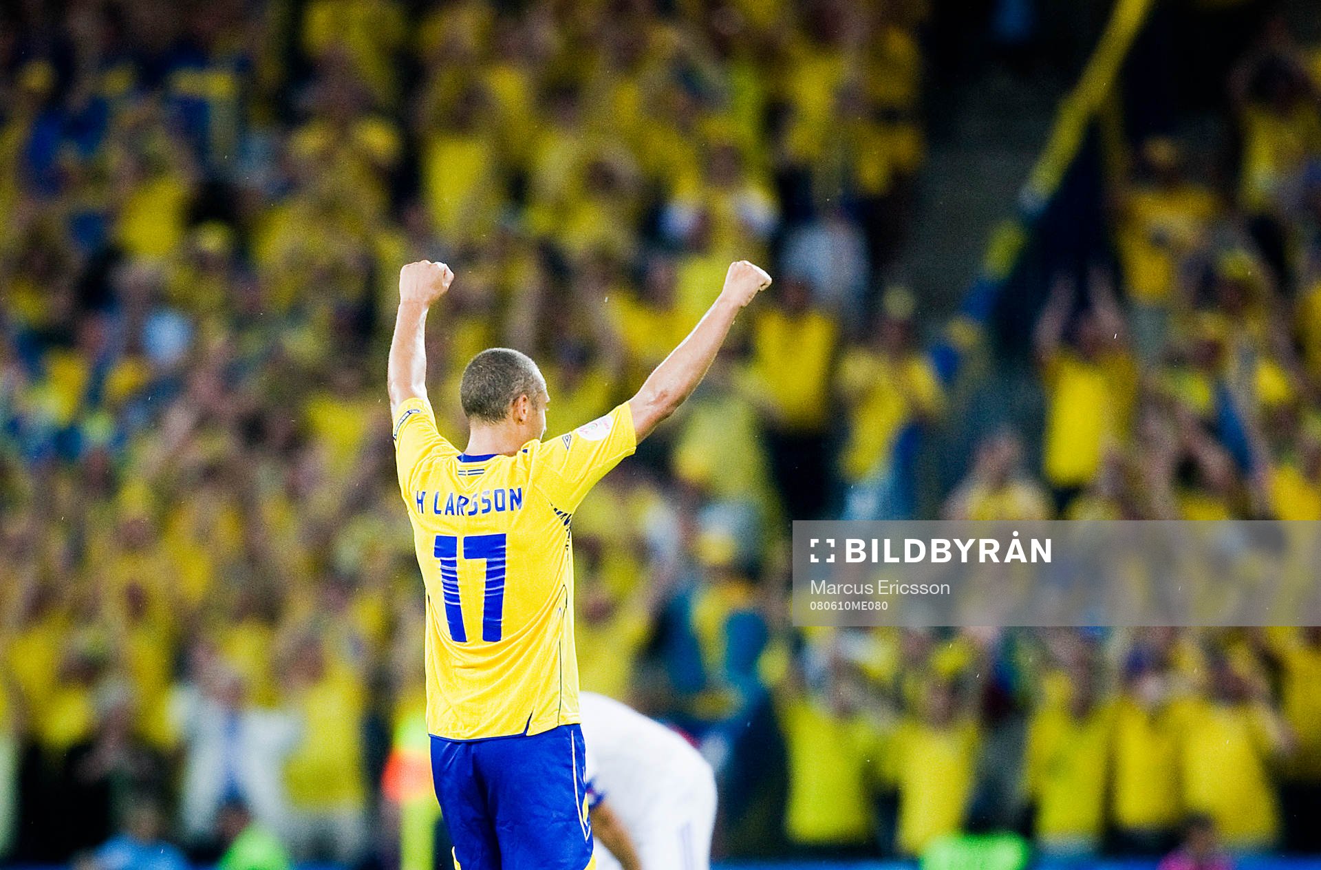 Henrik Larsson, Sverige, jubel