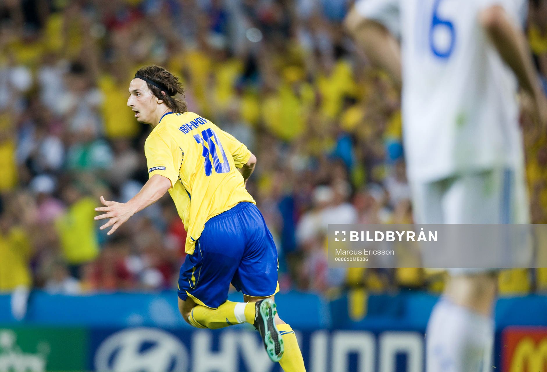 Zlatan Ibrahimovic, Sverige (Jubel)