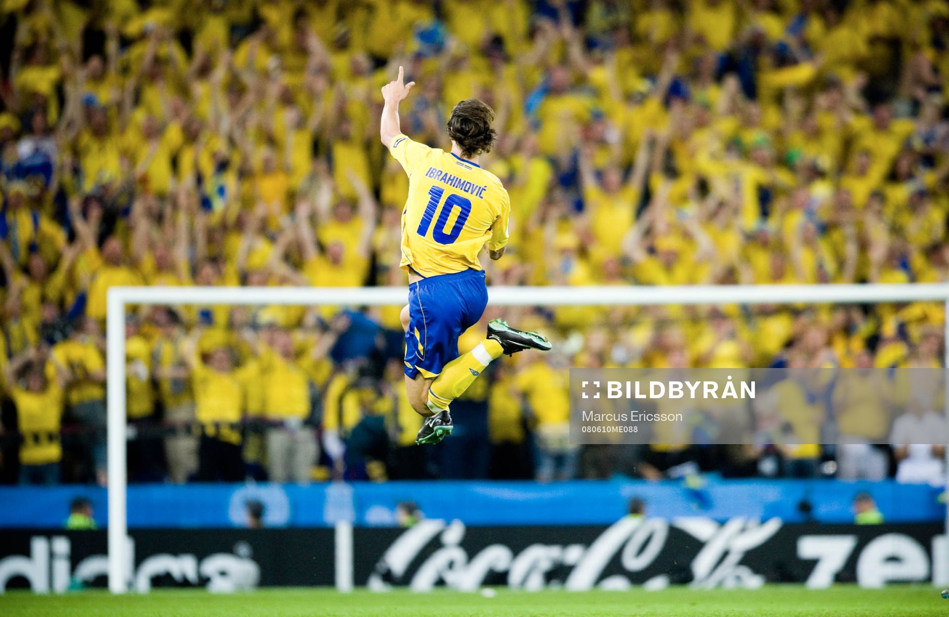Zlatan Ibrahimovic, Sverige (Jubel)