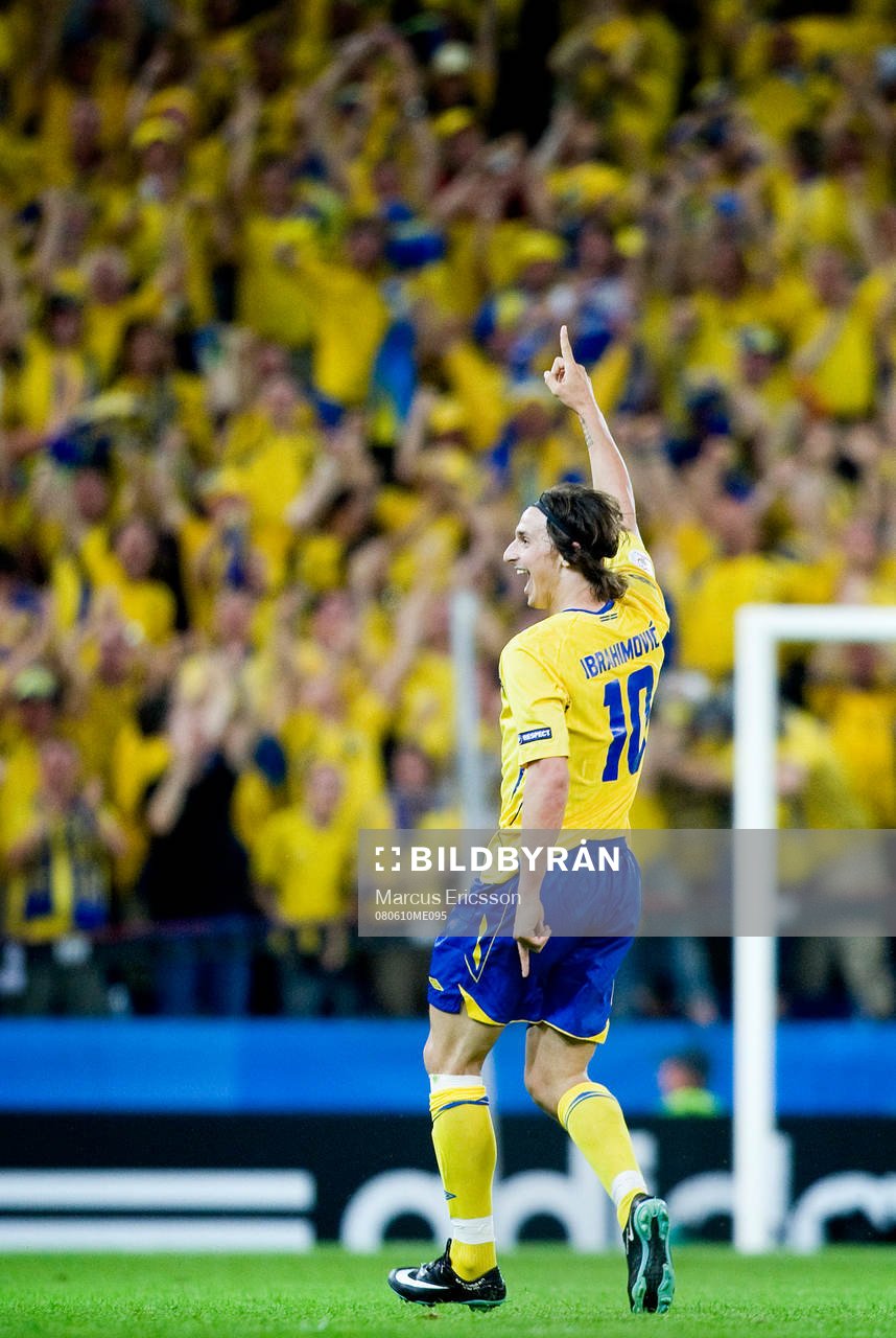 Zlatan Ibrahimovic, Sverige, jubel
