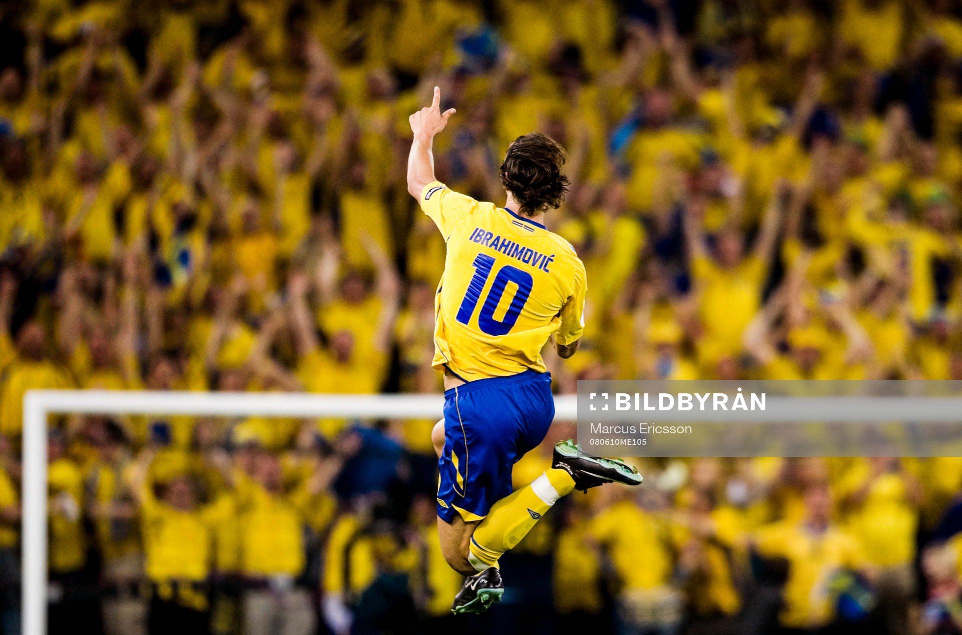 Zlatan Ibrahimovic, Sverige (Jubel)