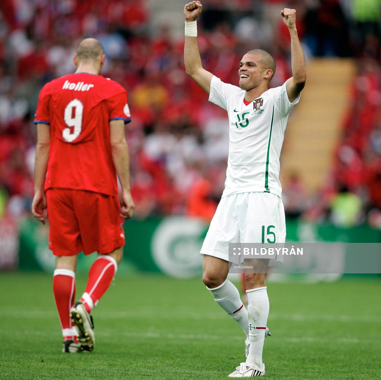 Pepe, Portugal jubel