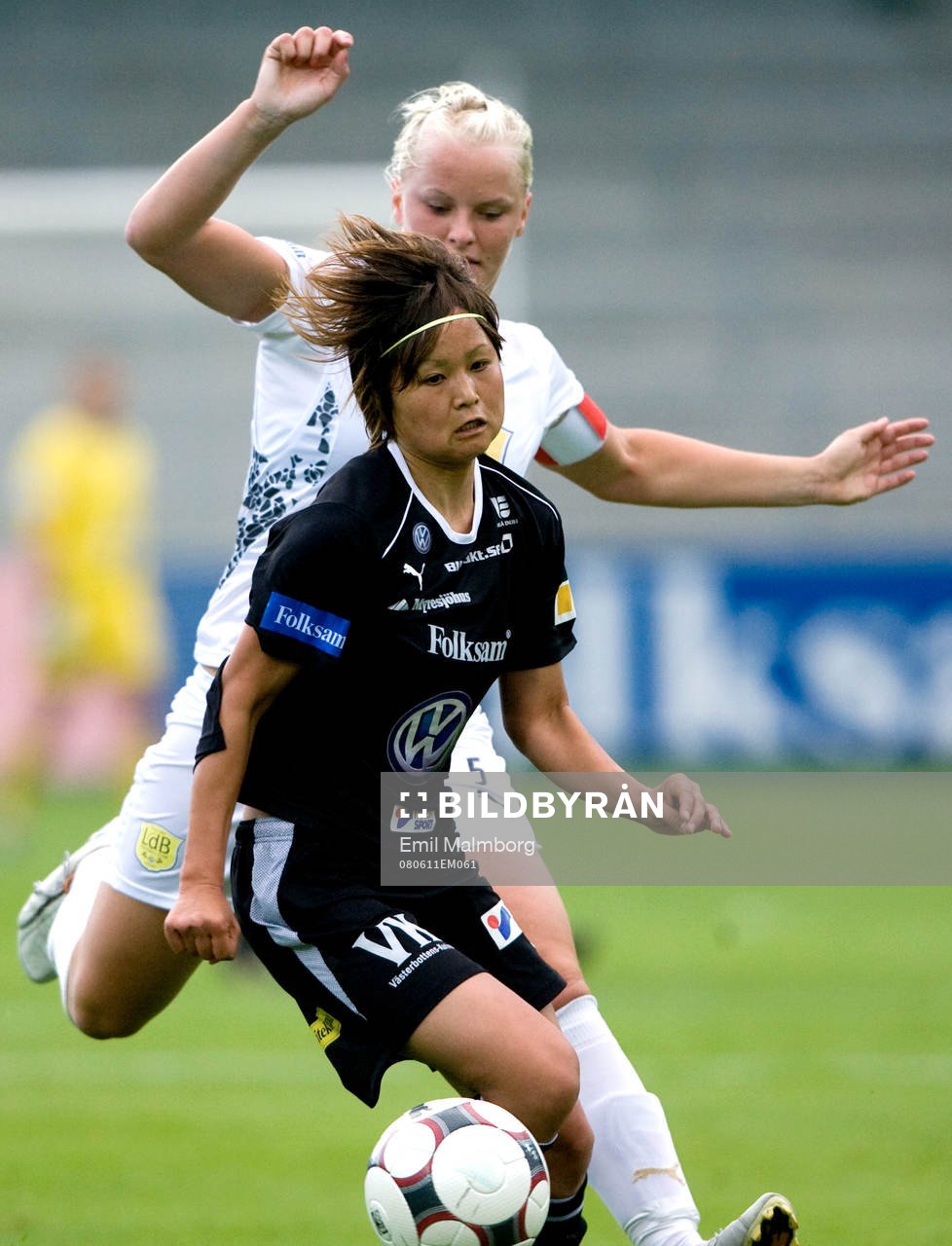 Mami Yamaguchi, Umeå och Nilla Fischer, LDB