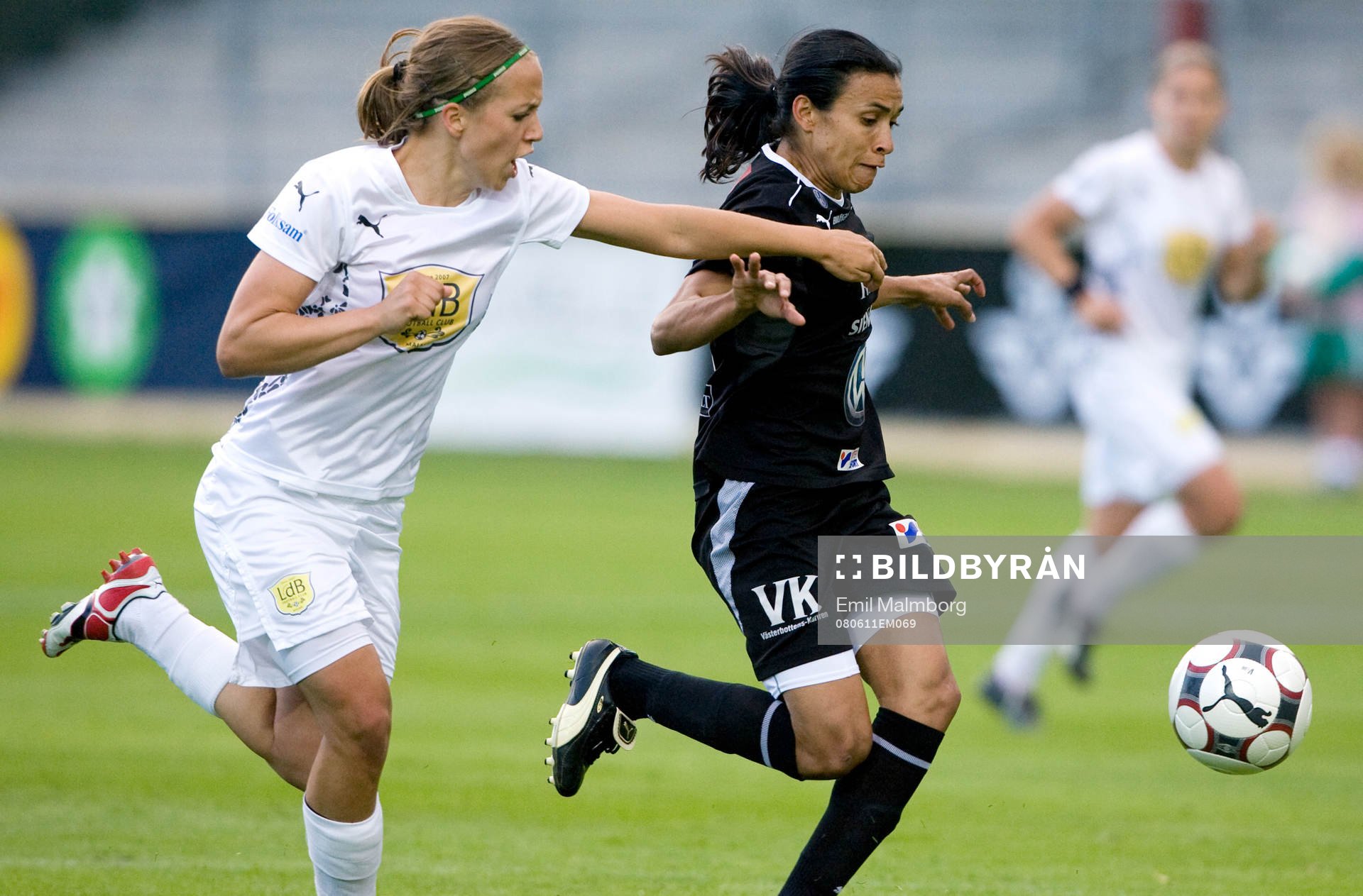 Marta Da Silva , Umeå och Malin Levenstad, LDB