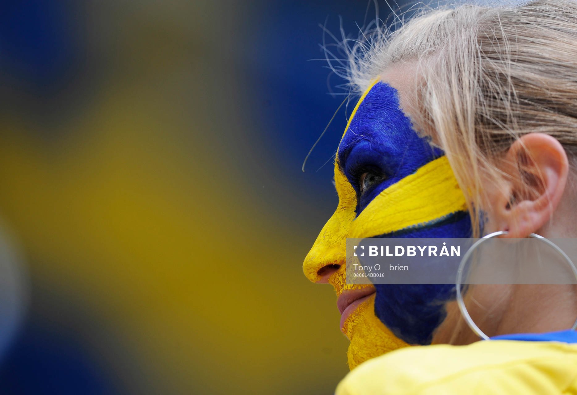 Fan, supporter, ansiktsmålning