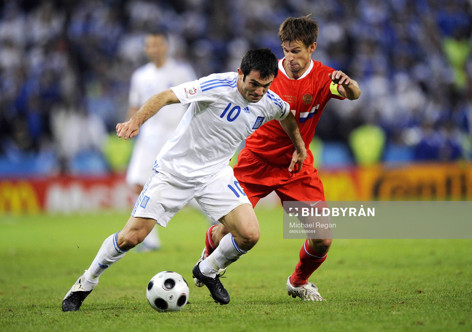 Giorgos Karagounis, Grekland och Sergei Semak, Ryssland