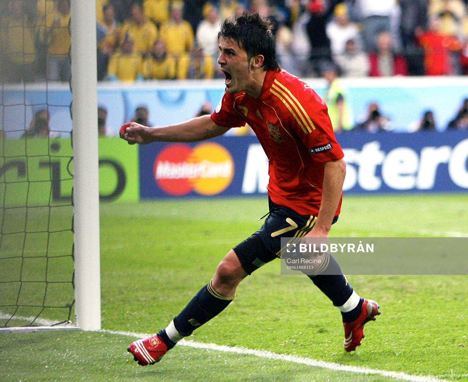 David Villa jubel