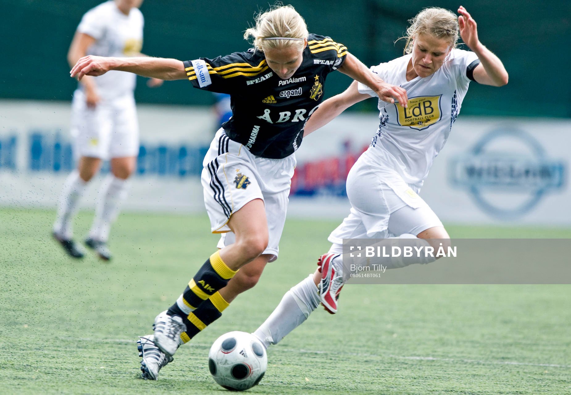 Elin Ekblom Bak, AIK och Frida Nordin, LdB Malmö