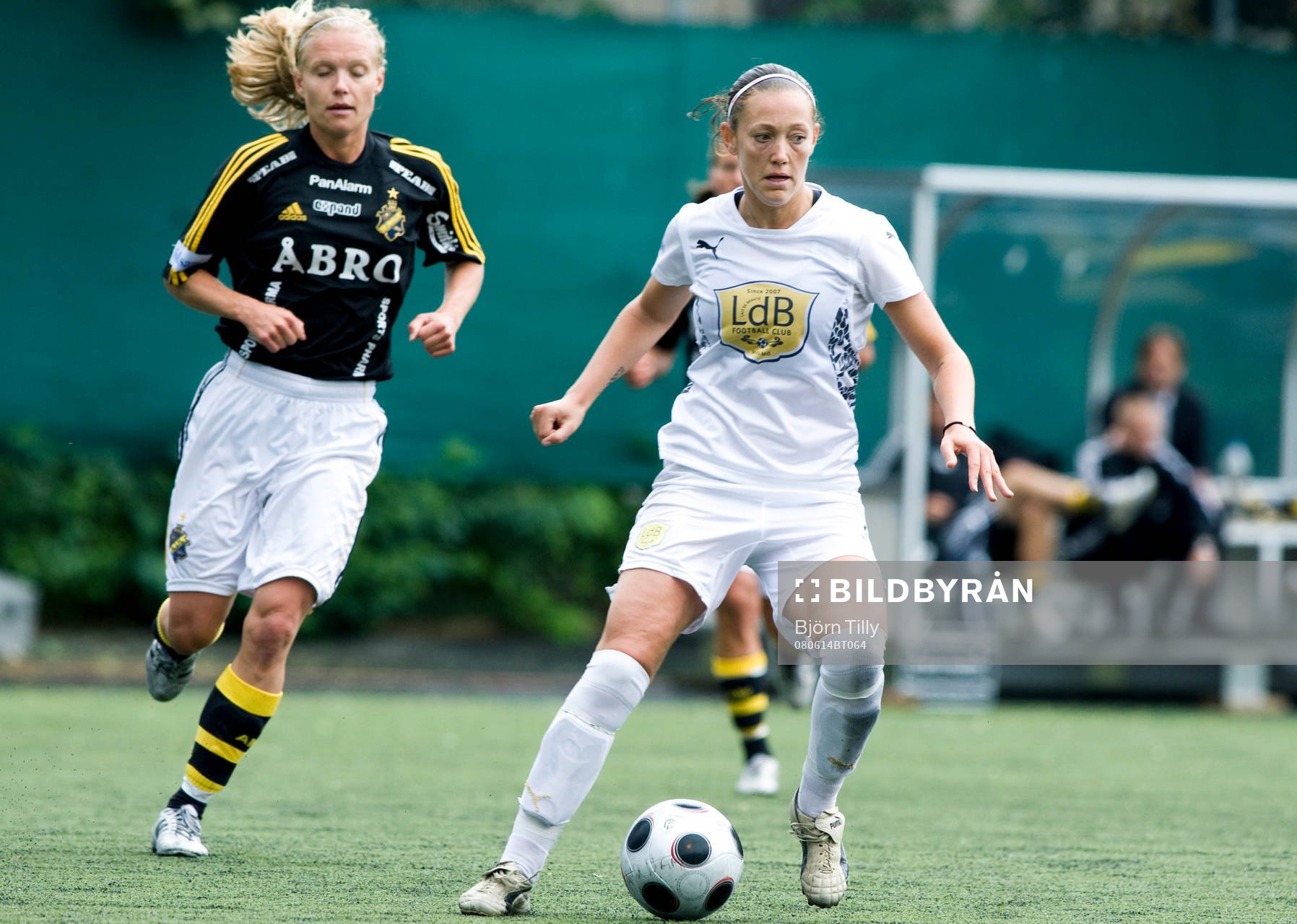 Elin Ekblom Bak, AIK och Therese Sjögran, LdB Malmö