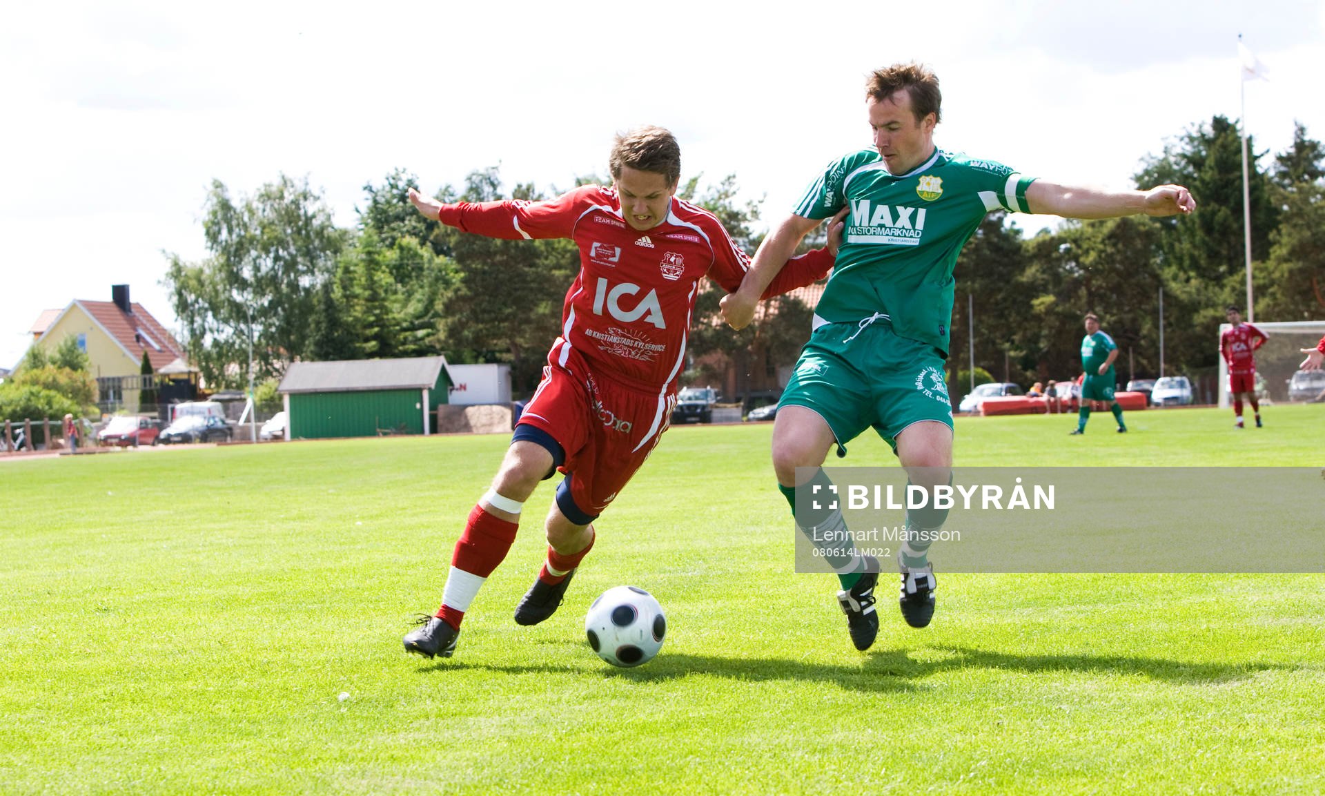 Fotboll, småklubb, division V, Åhus IF - Åhus Horna