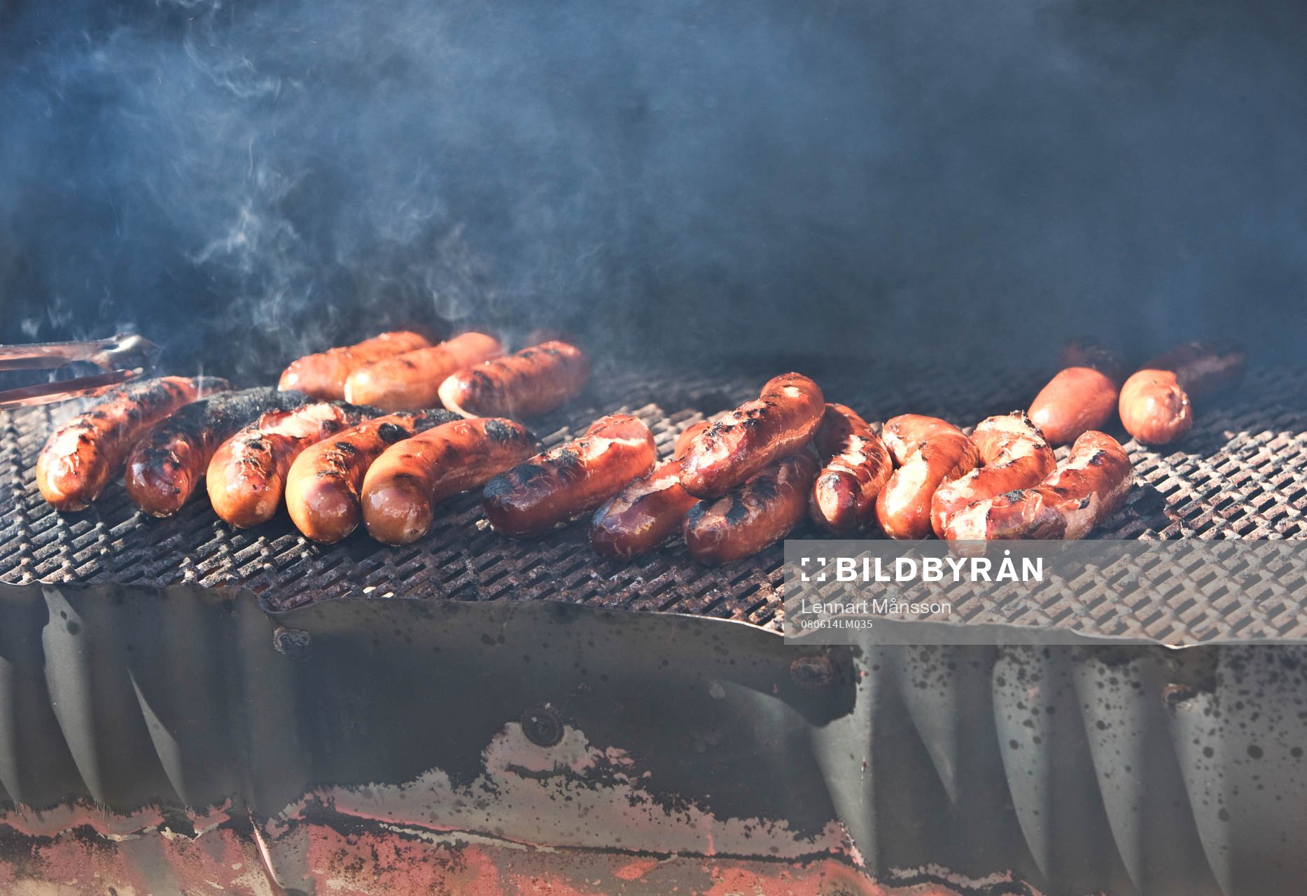 Mat, snabbmat, grillad korv, grill