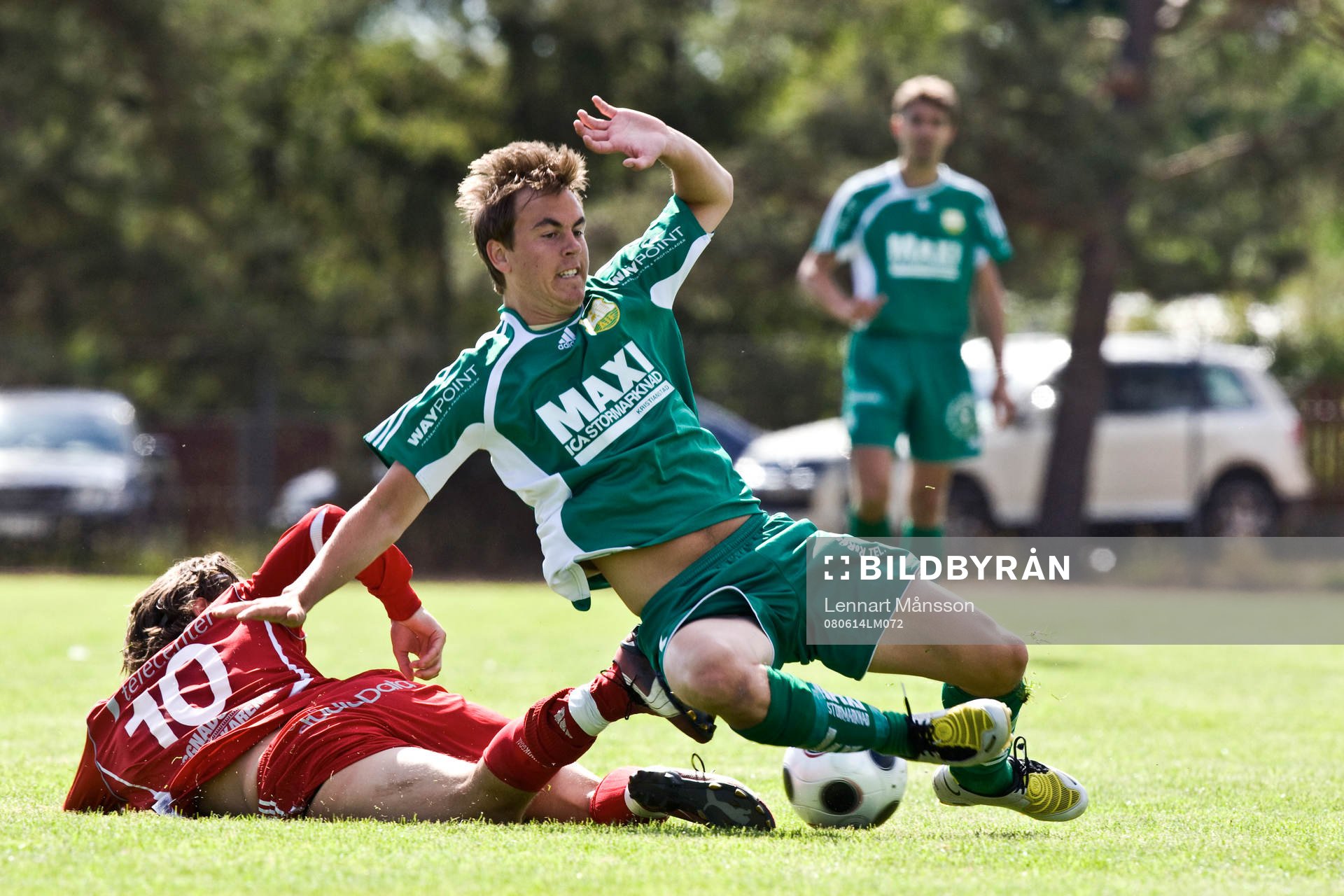 Fotboll, division. V, småklubb, Åhus IF - Åhus Horna