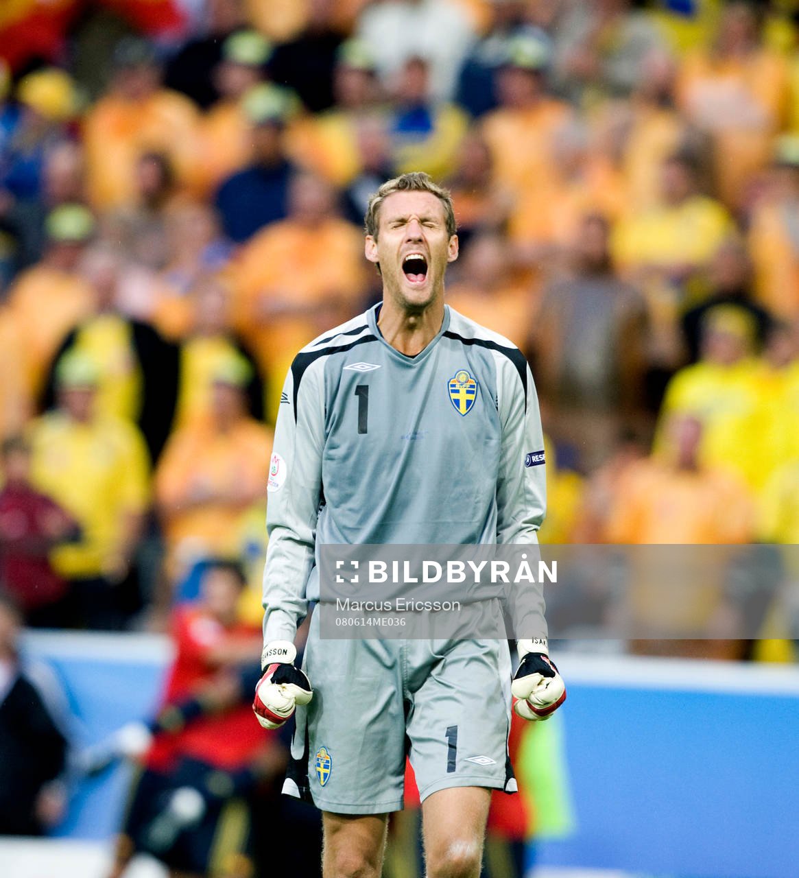 Andreas Isaksson, målvakt, Sverige