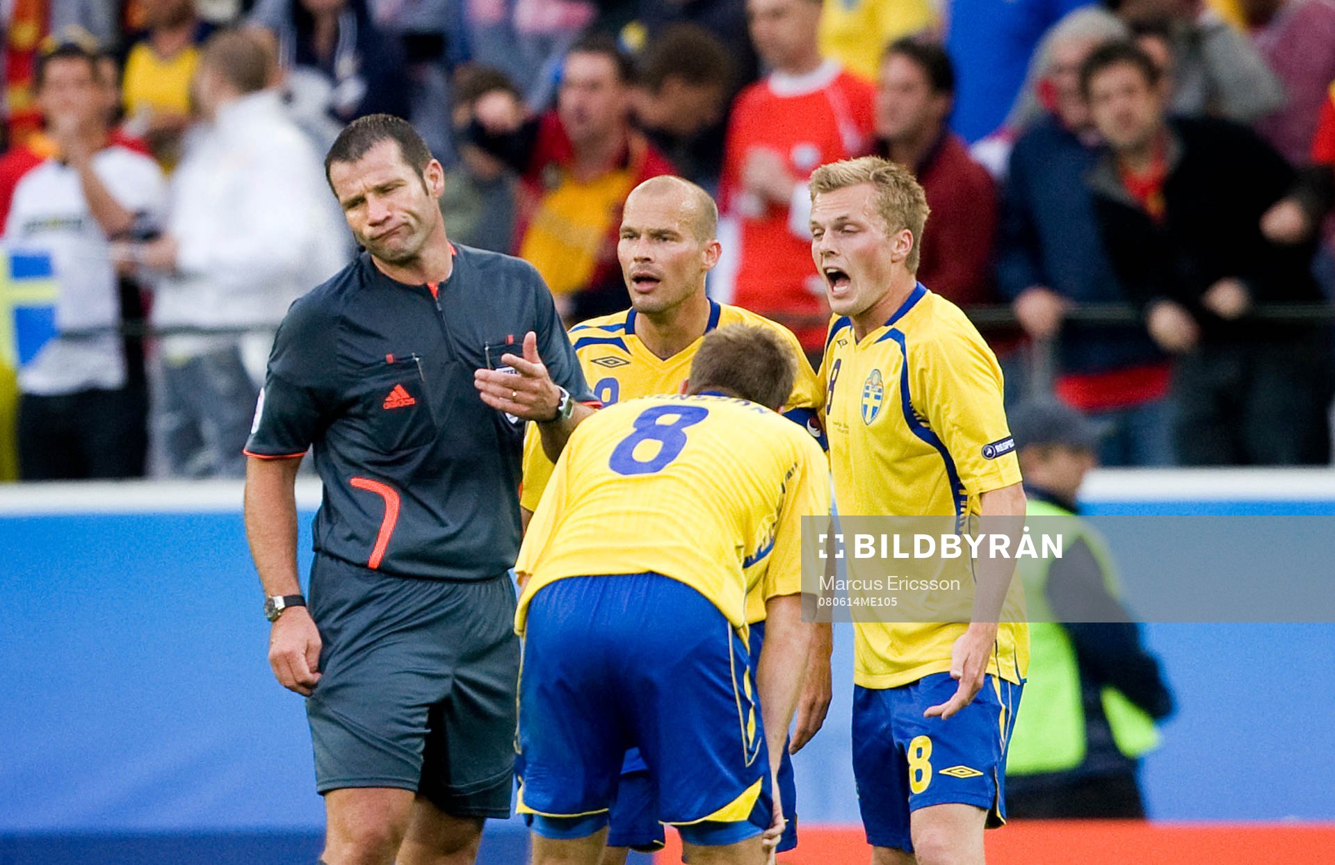 Fredrik Ljungberg och Sebastian Larsson, Sverige,