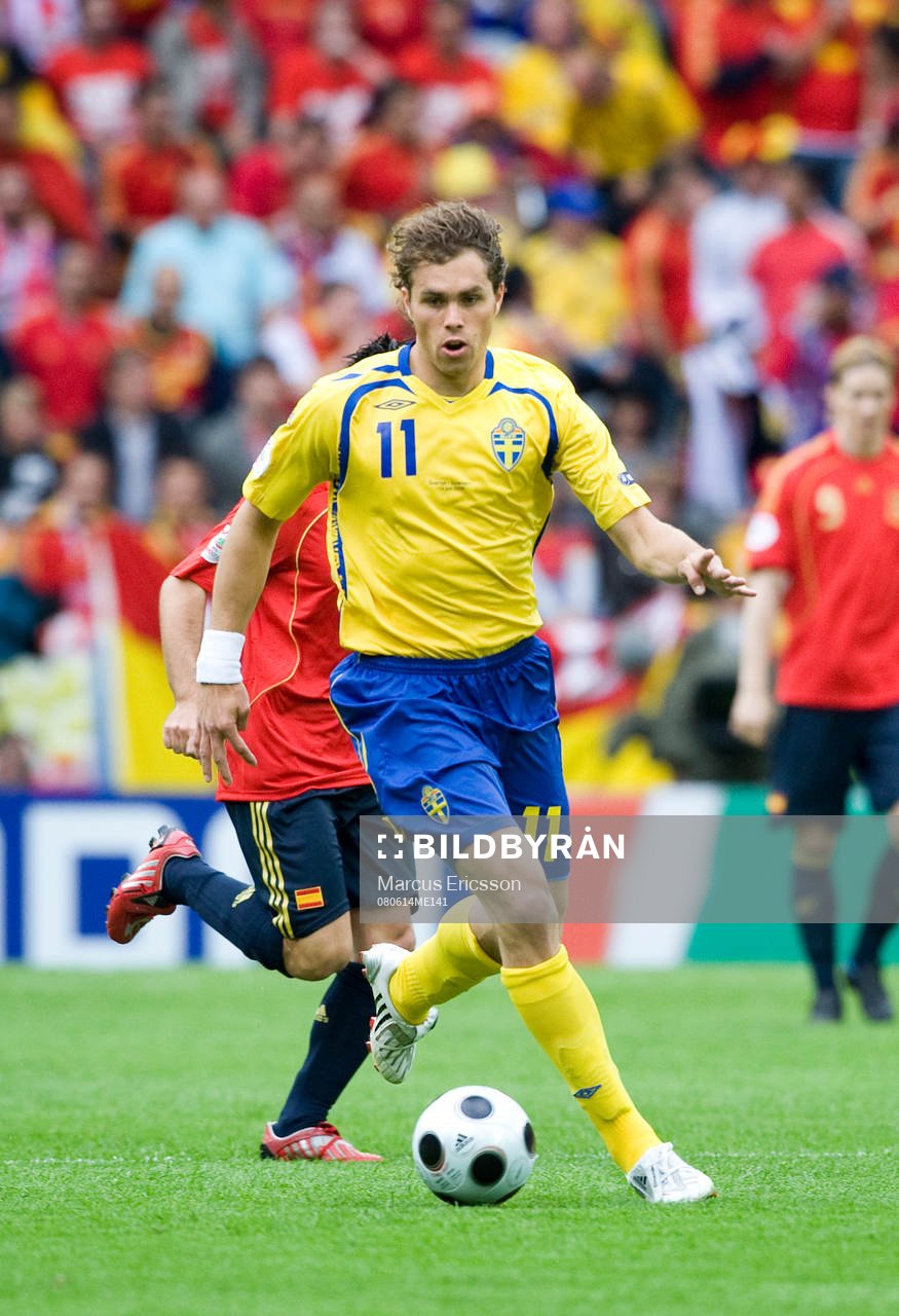 Johan Elmander, Sverige