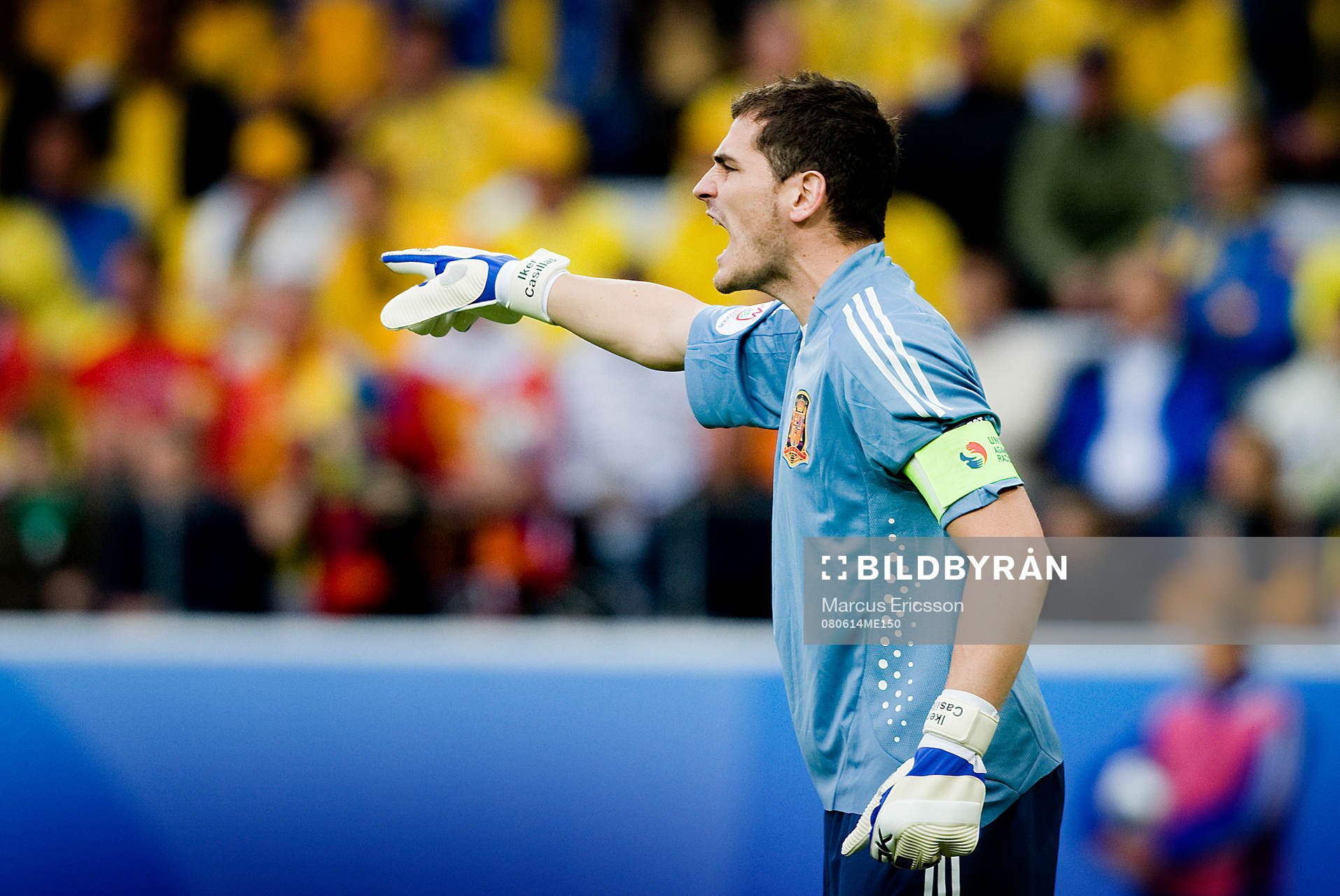 Iker Casillas, målvakt Spanien