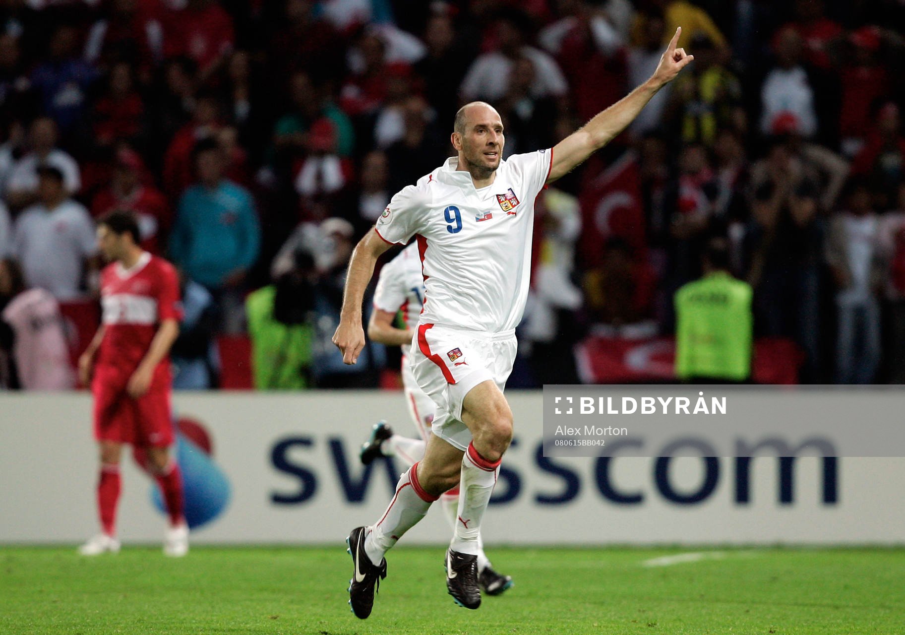 Jan Koller, Tjeckien, jubel