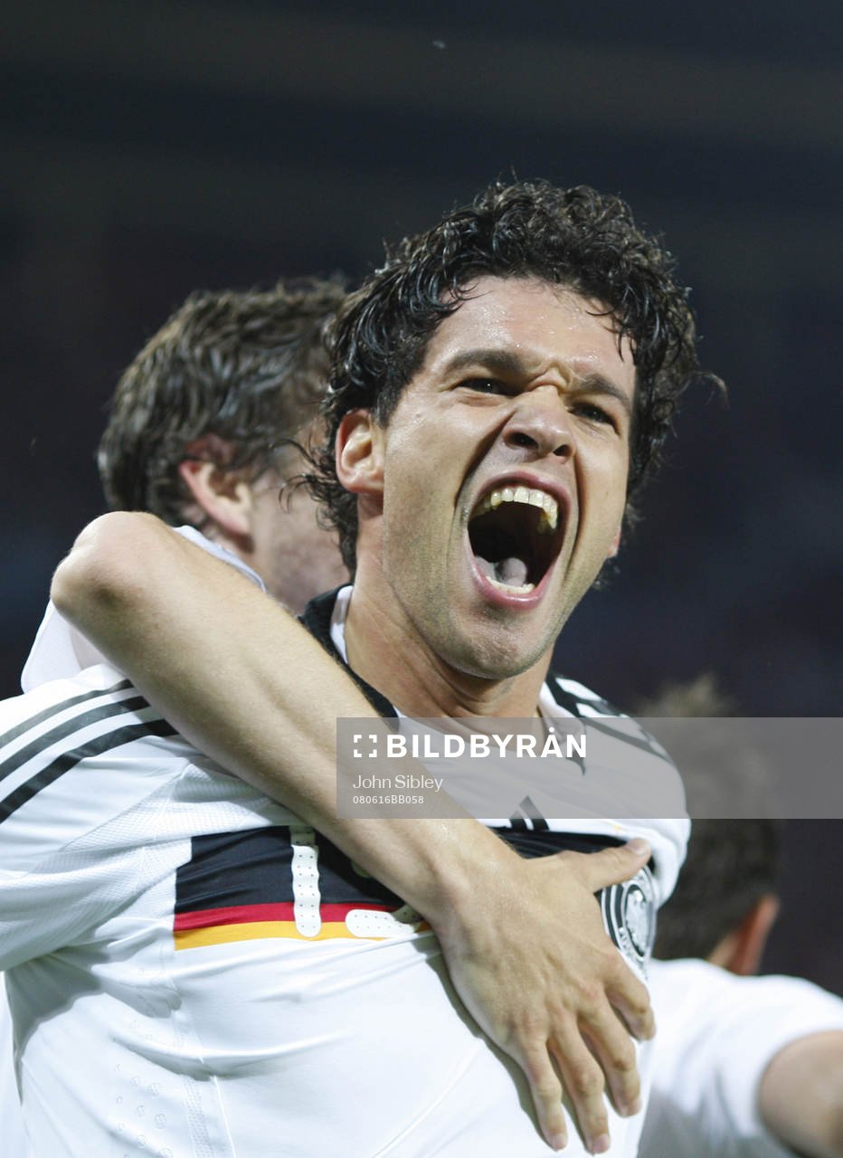 Michael Ballack, Tyskland, jubel