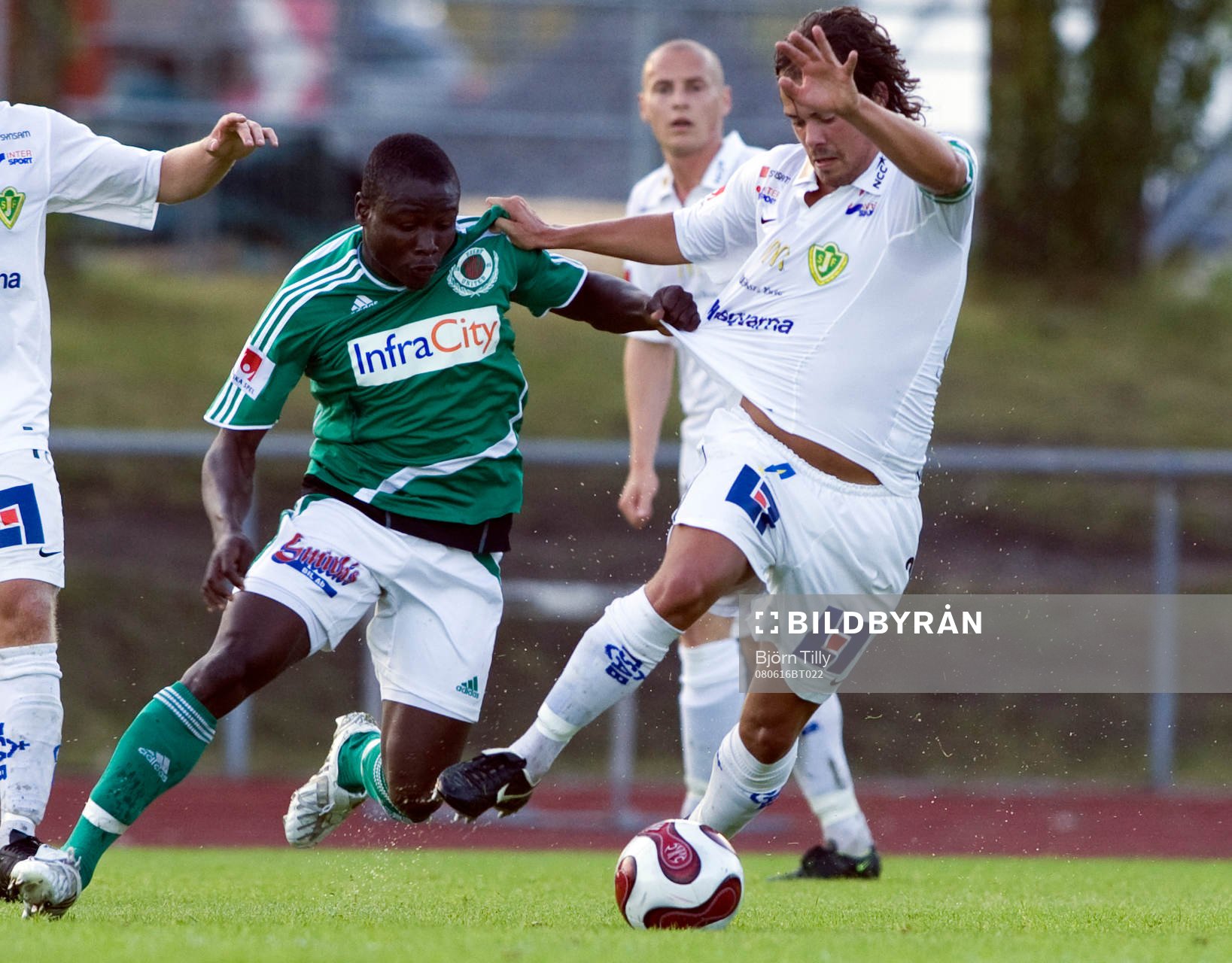 Obi Etie, Väsby och Fredrik Fendrich, Jönköping