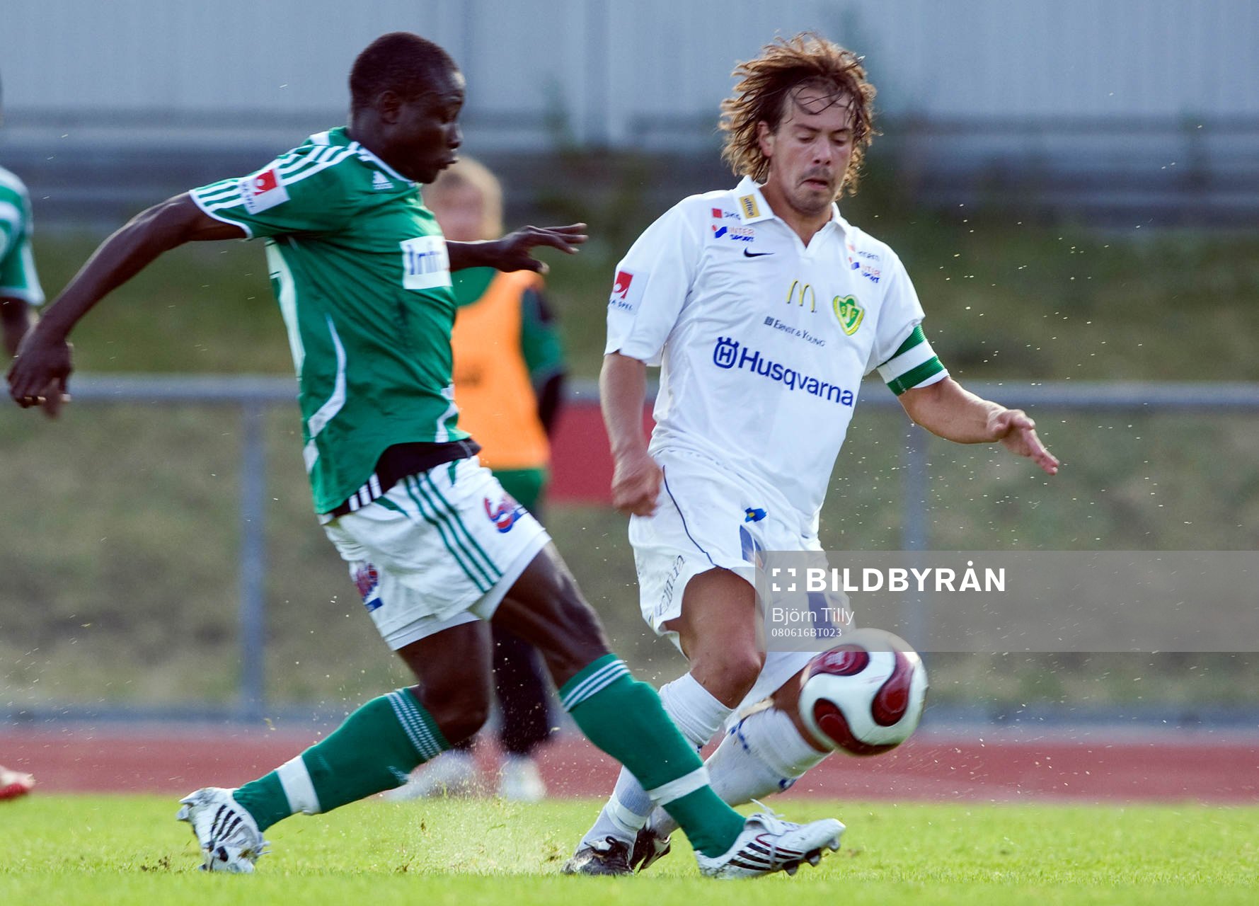 Saihou jagne,  Väsby och Fredrik Fendrich, Jönköping