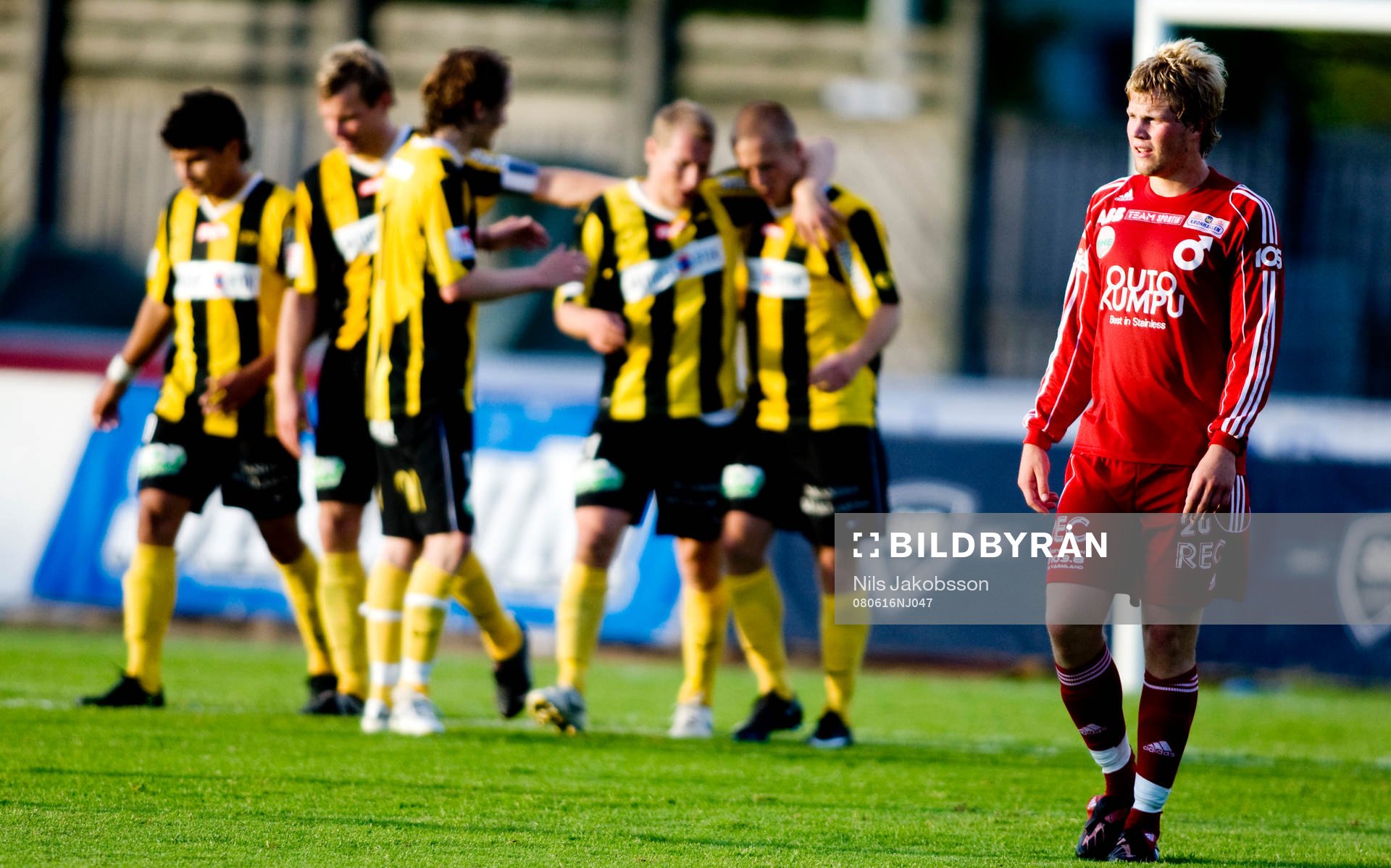 Häcken jubel, Christoffer Wiktorsson, Degerfors