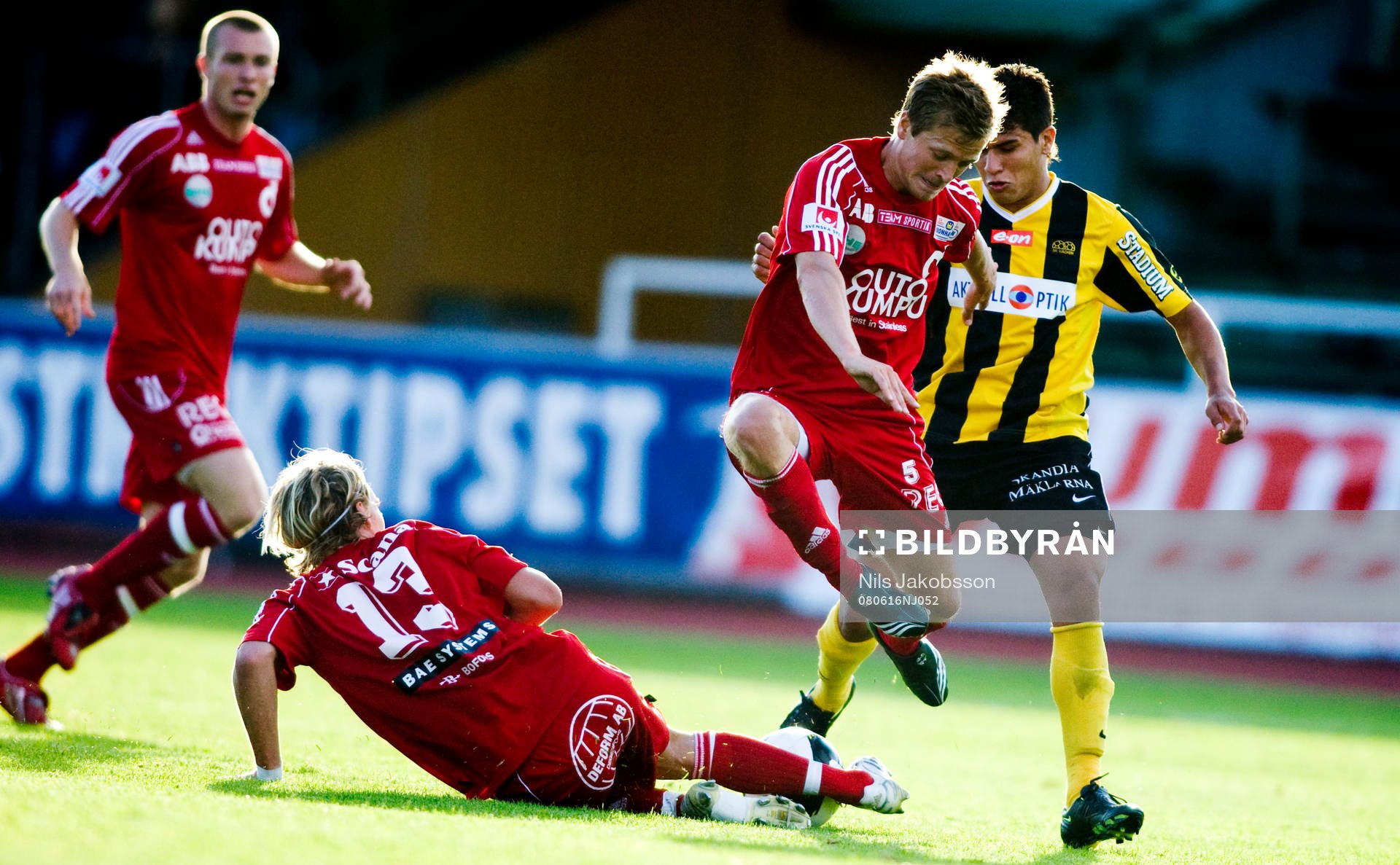 Fredrik Holmberg, Carl-Johan Norrbin, Degerfors, Jose de