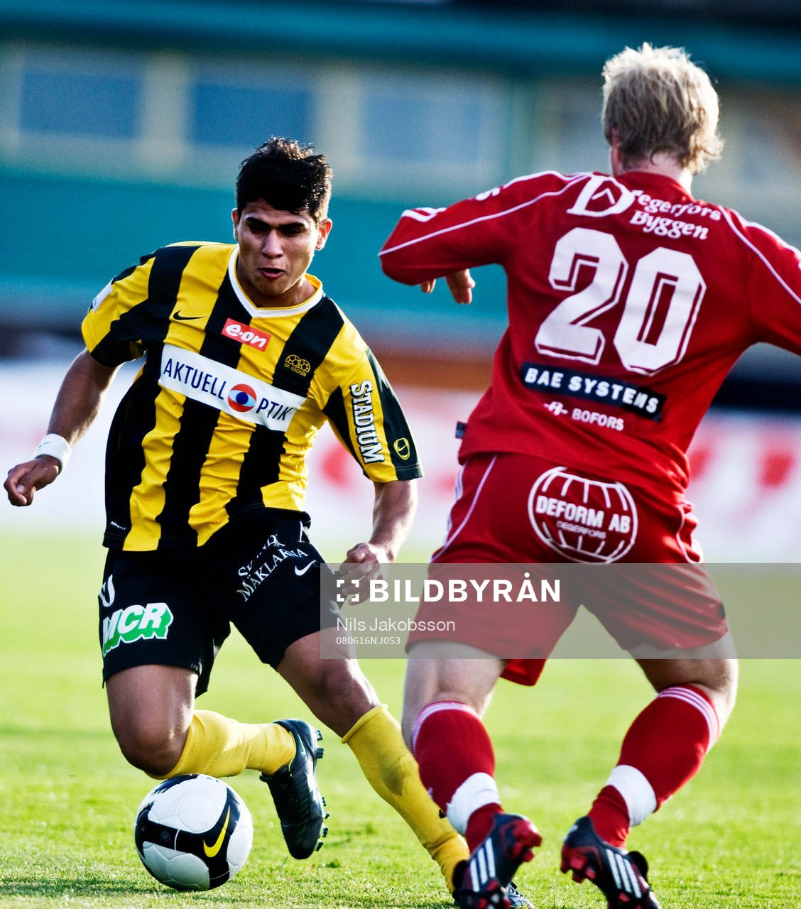 Jose de Oliveira, Häcken, Christoffer Wiktorsson, Degerfors