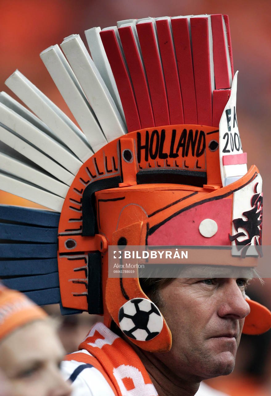 Fan, supporter, huvudbonad, hjälm