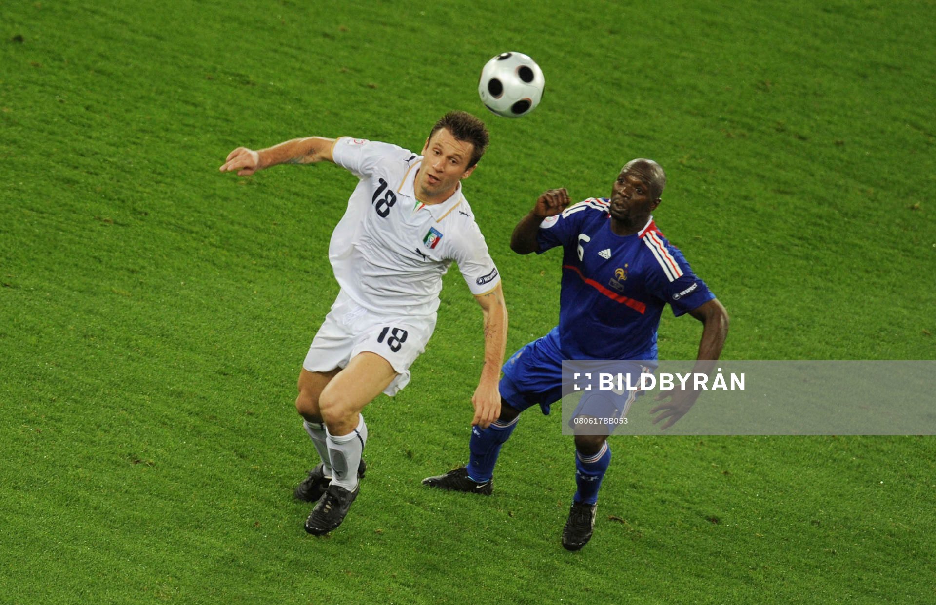 Cassano, Italien och Makelele, Frankrike